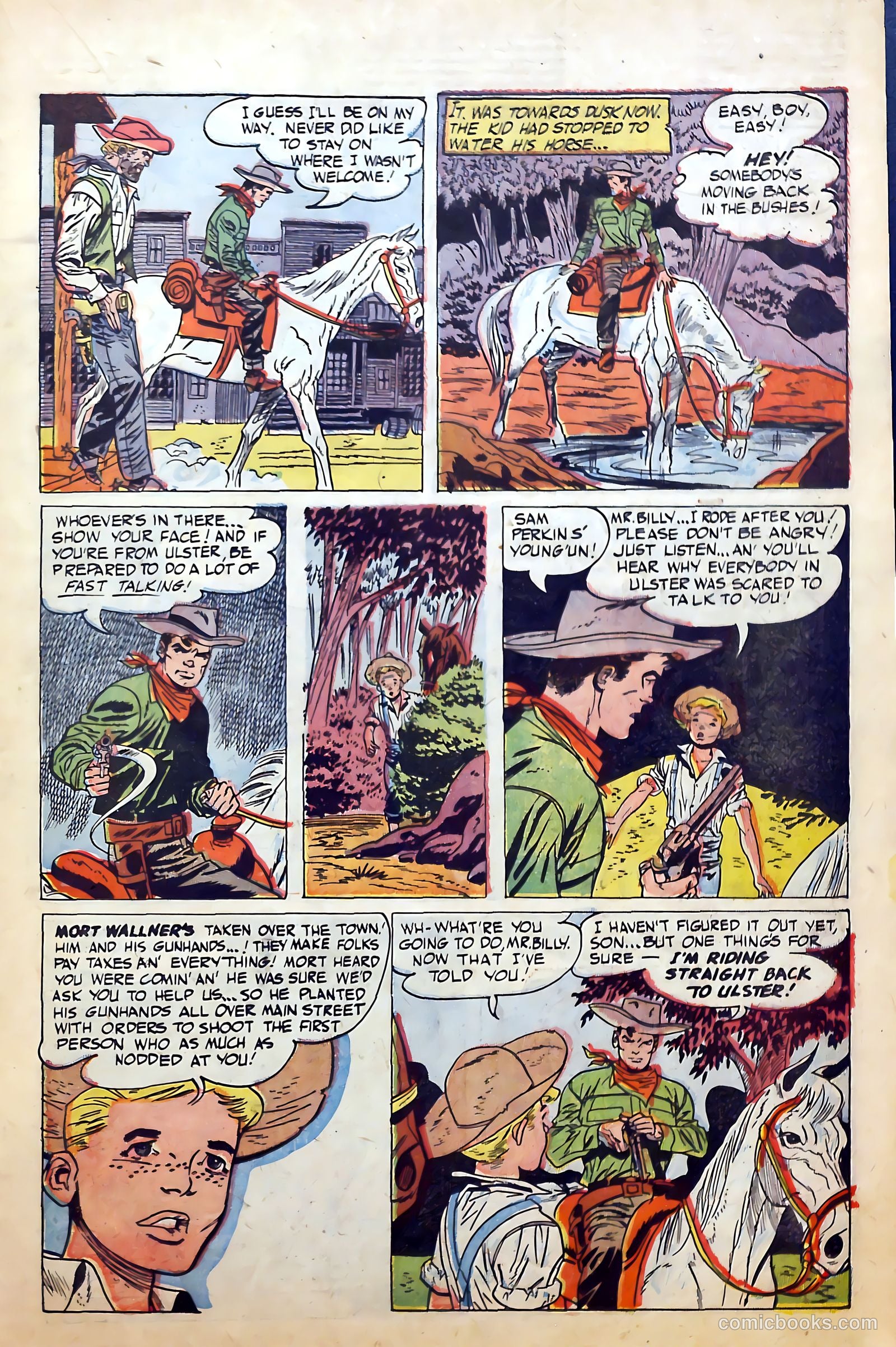 Billy the Kid Adventure Magazine #28 (1955) — page 19 of 36