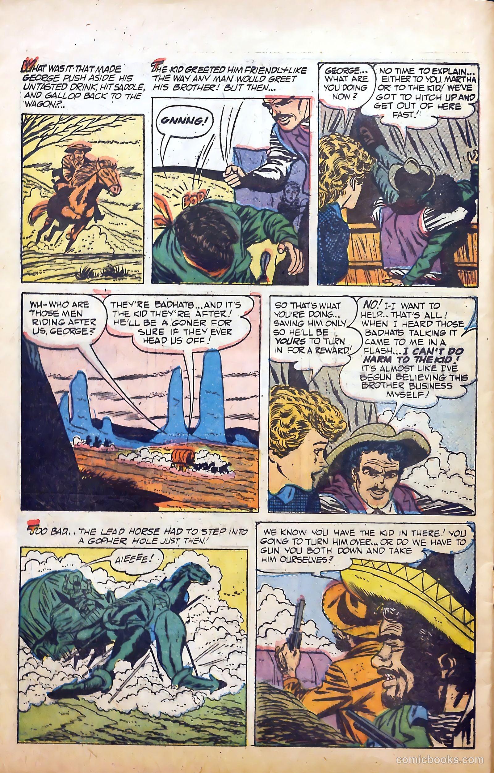 Billy the Kid Adventure Magazine #28 (1955) — page 28 of 36