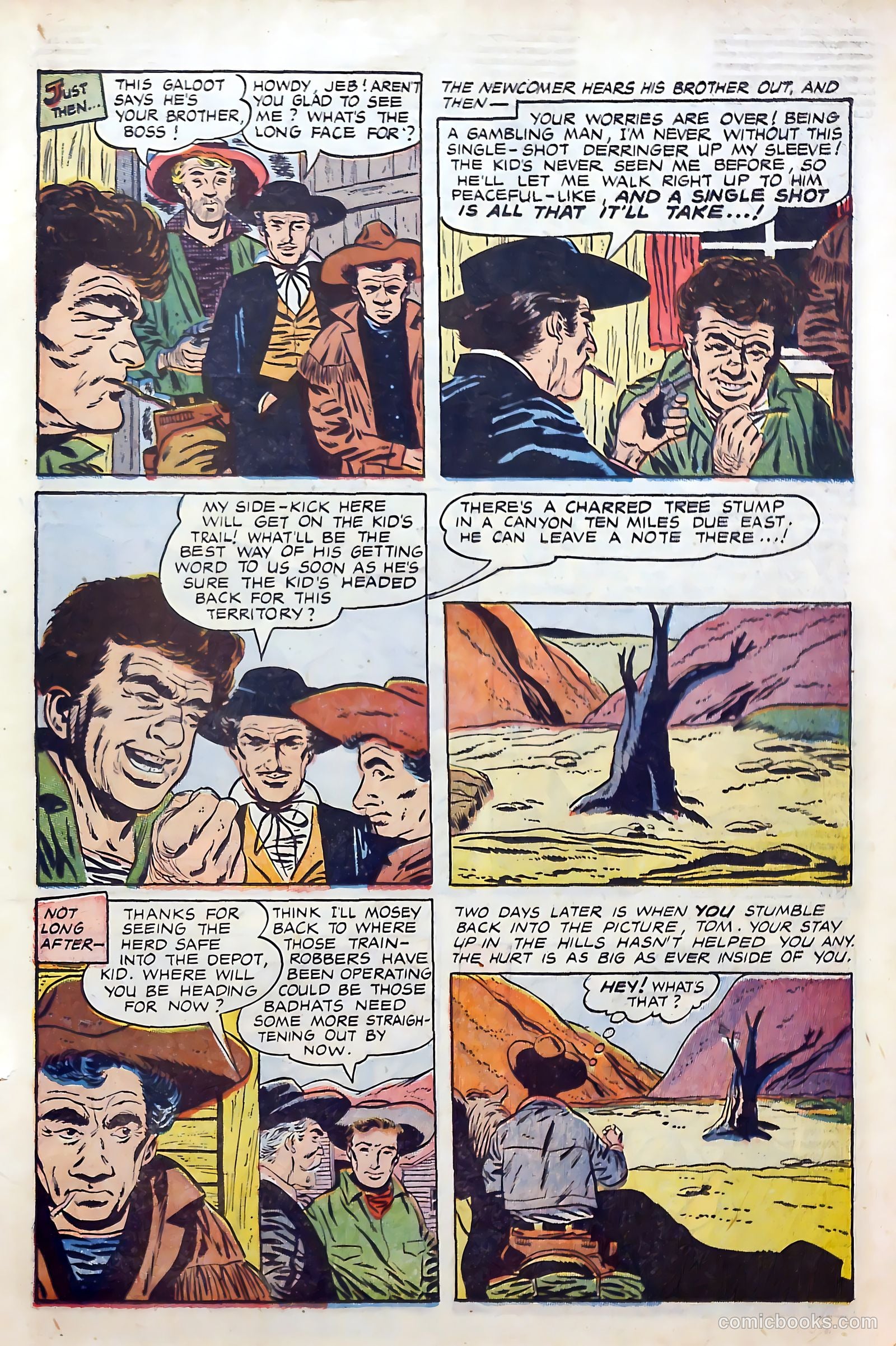 Billy the Kid Adventure Magazine #29 (1955) — page 19 of 36