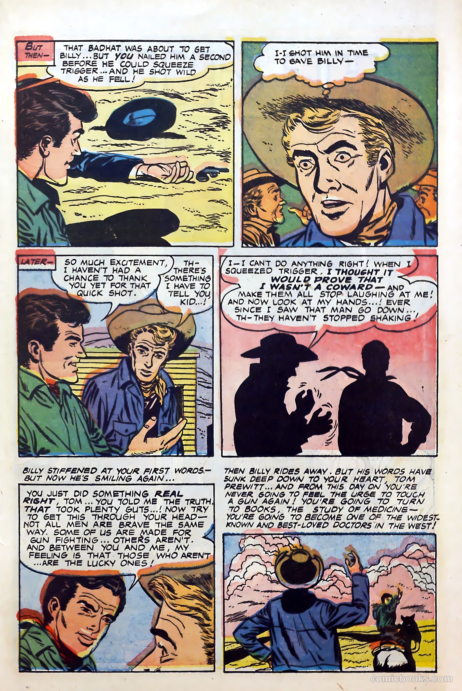 Billy the Kid Adventure Magazine #29 (1955) — page 23 of 36