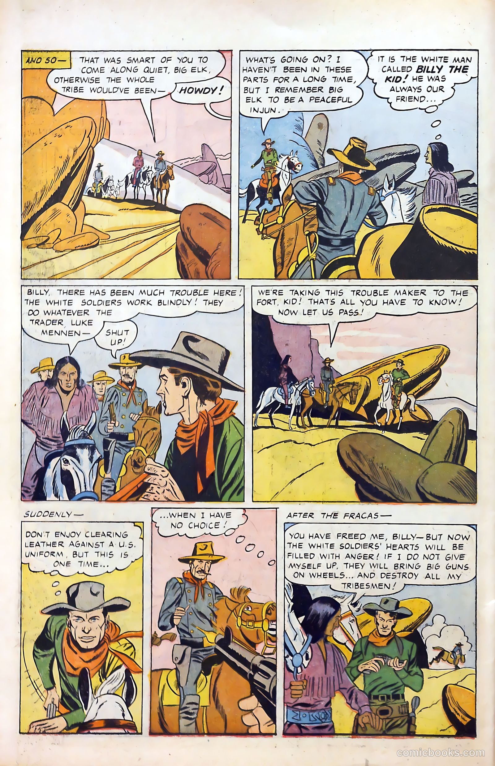 Billy the Kid Adventure Magazine #29 (1955) — page 26 of 36