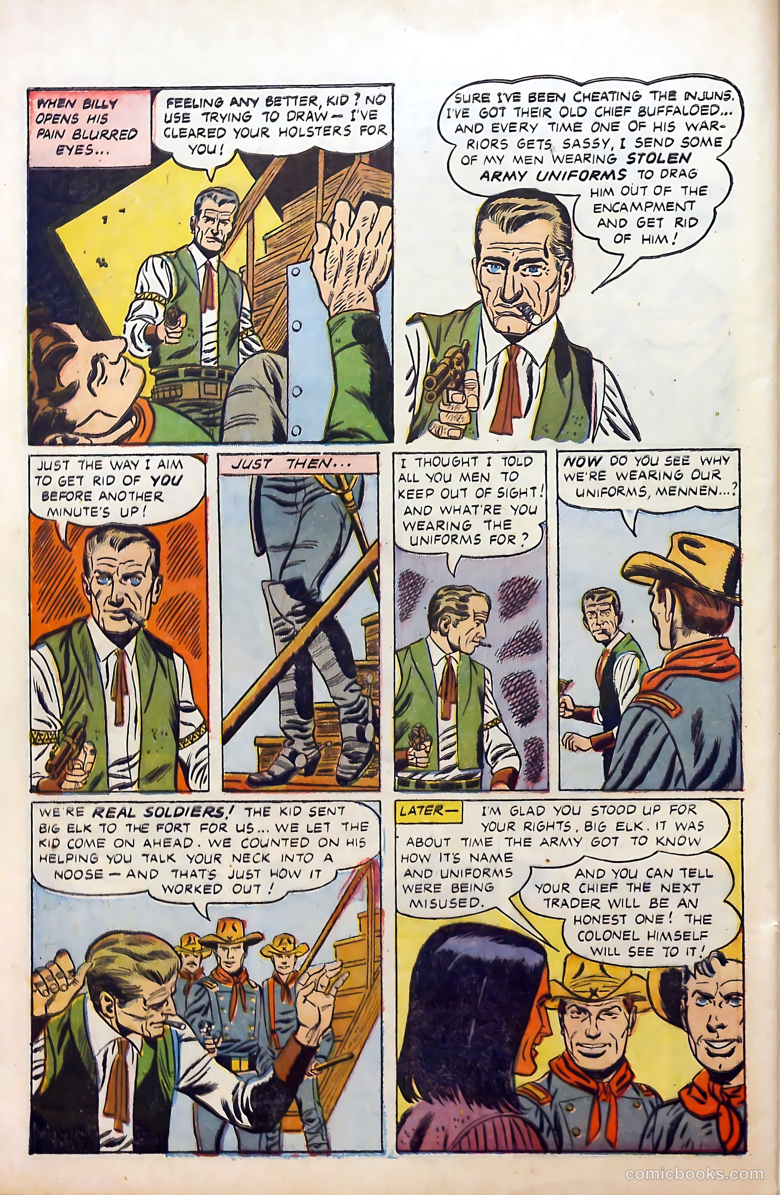 Billy the Kid Adventure Magazine #29 (1955) — page 28 of 36