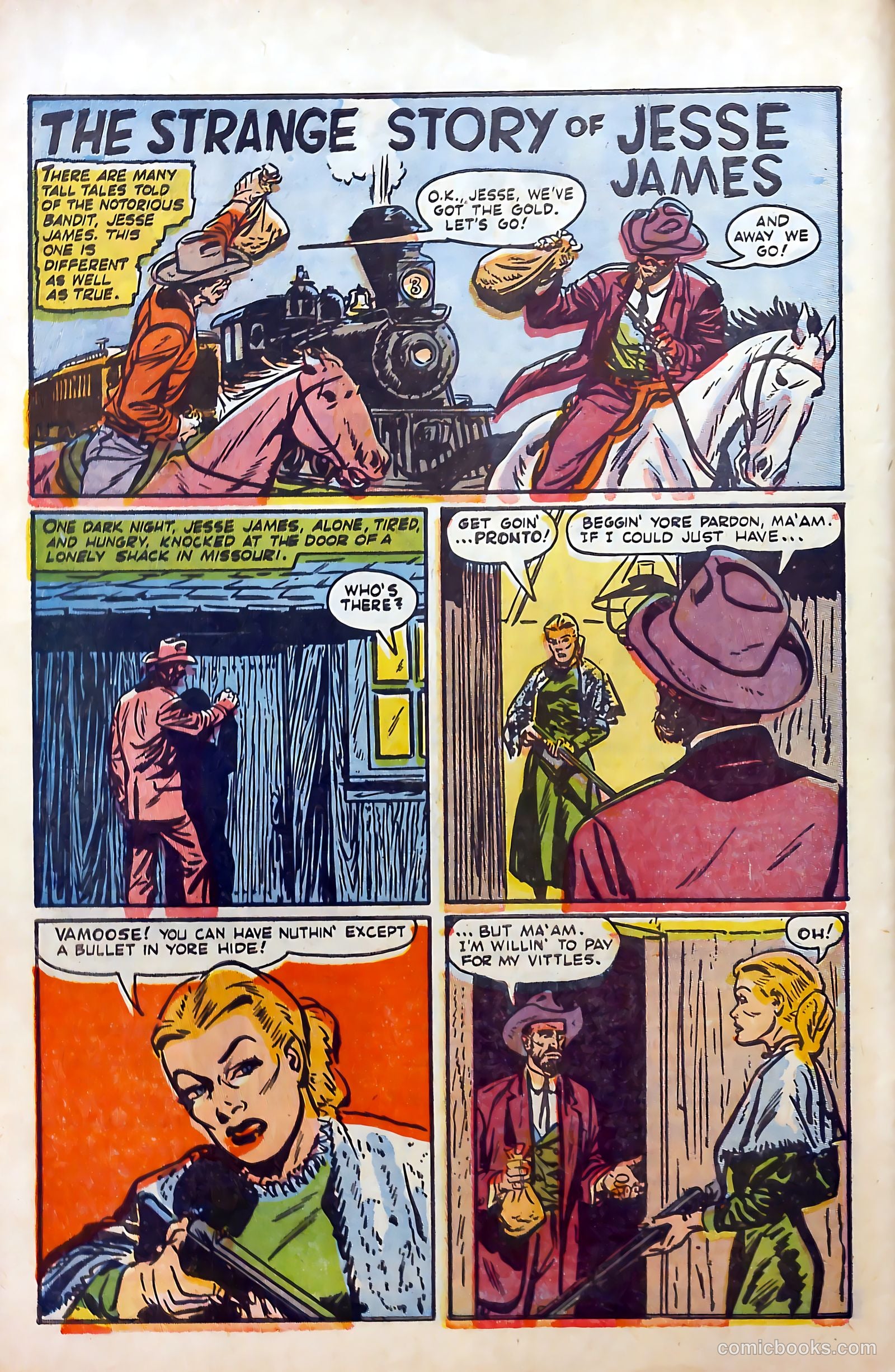 Billy the Kid Adventure Magazine #29 (1955) — page 32 of 36