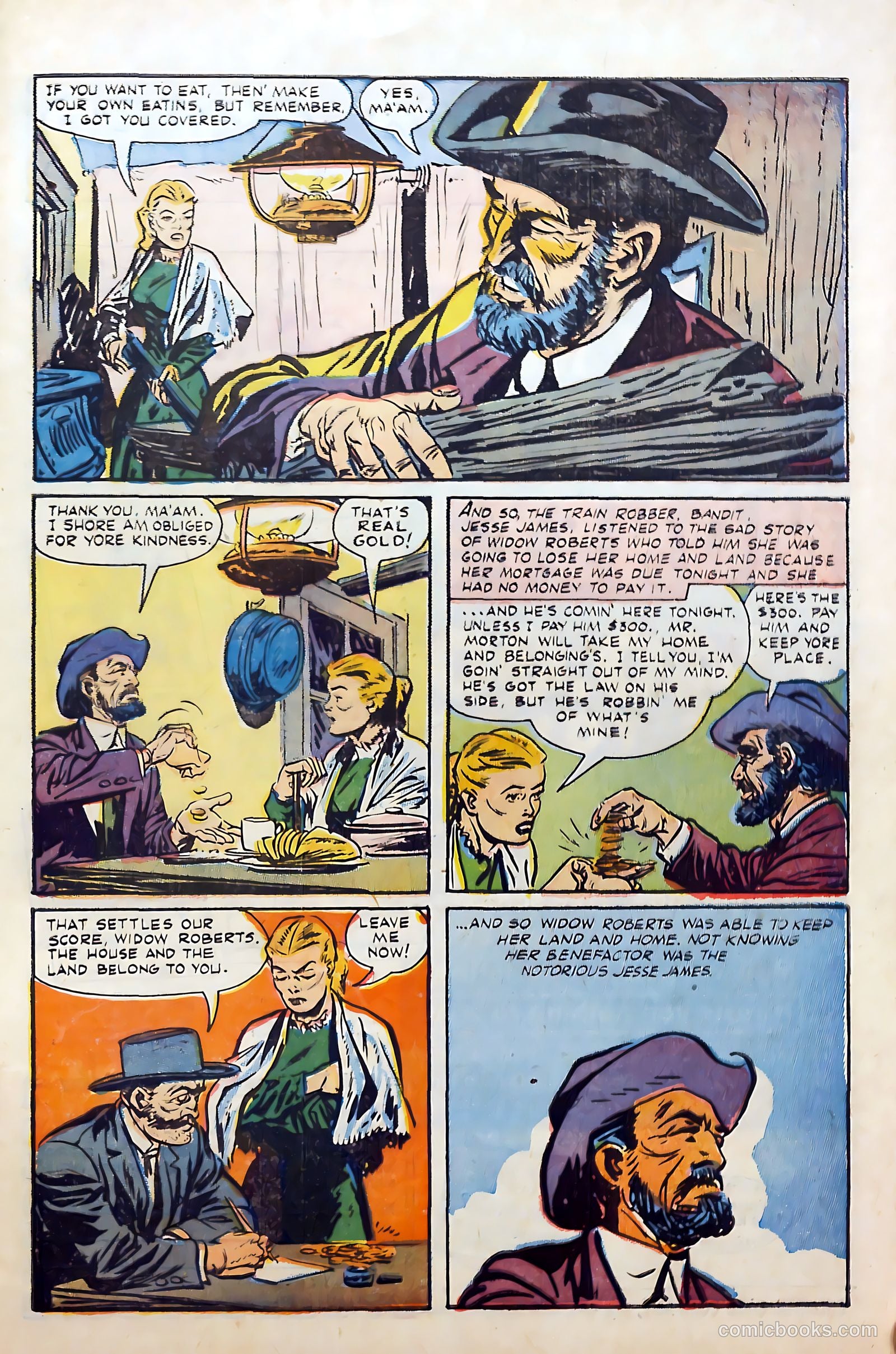 Billy the Kid Adventure Magazine #29 (1955) — page 33 of 36