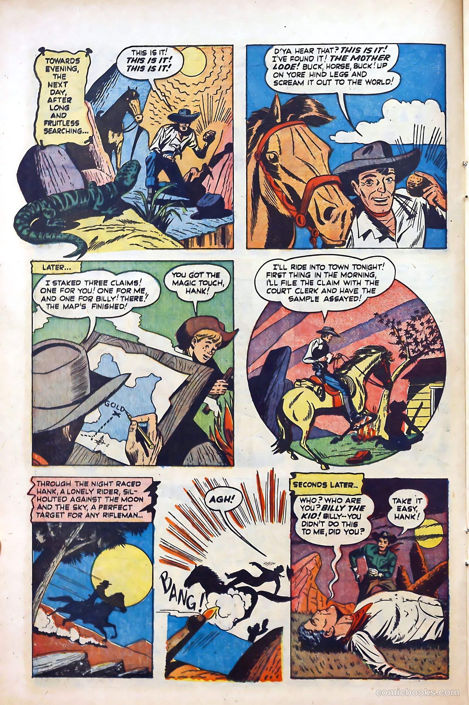 Billy the Kid Adventure Magazine #3 (1951) — page 14 of 36