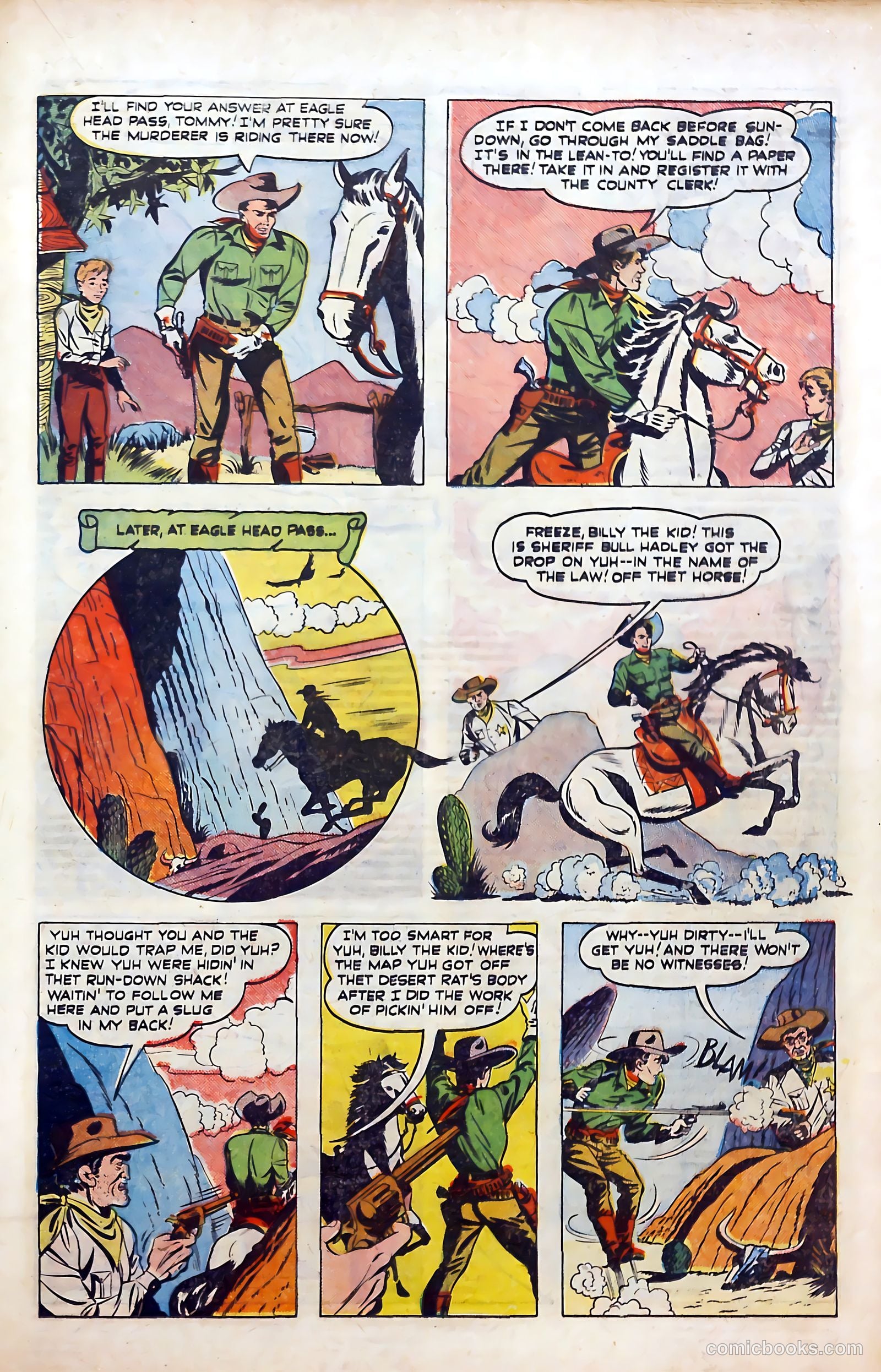 Billy the Kid Adventure Magazine #3 (1951) — page 19 of 36