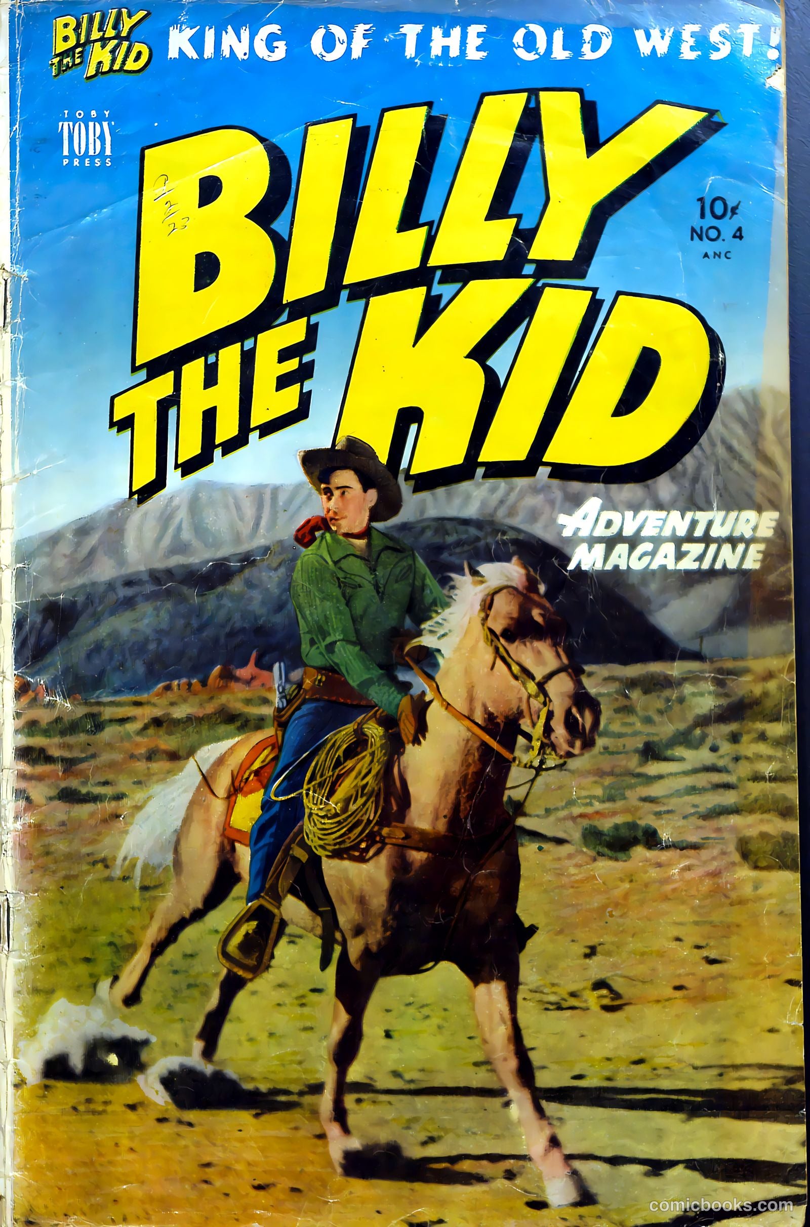 Billy the Kid Adventure Magazine #4