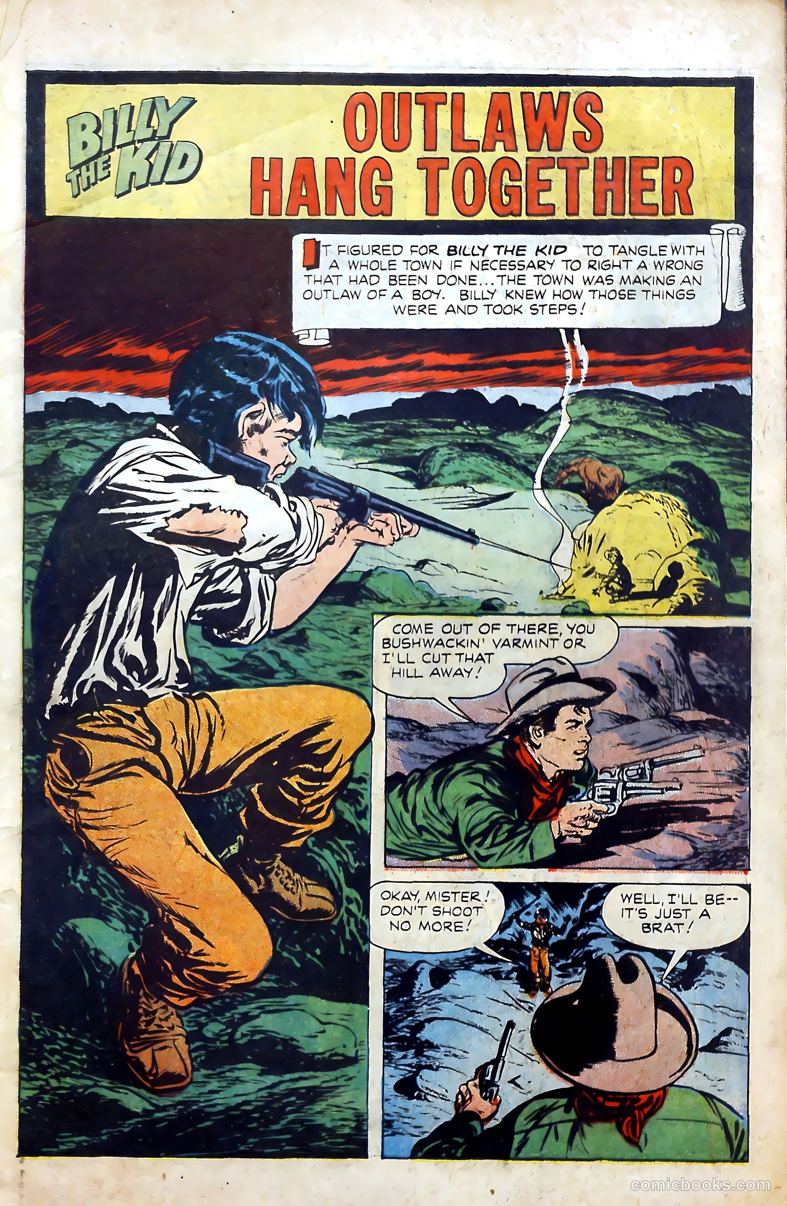 Billy the Kid Adventure Magazine #4 (1951) — page 3 of 36
