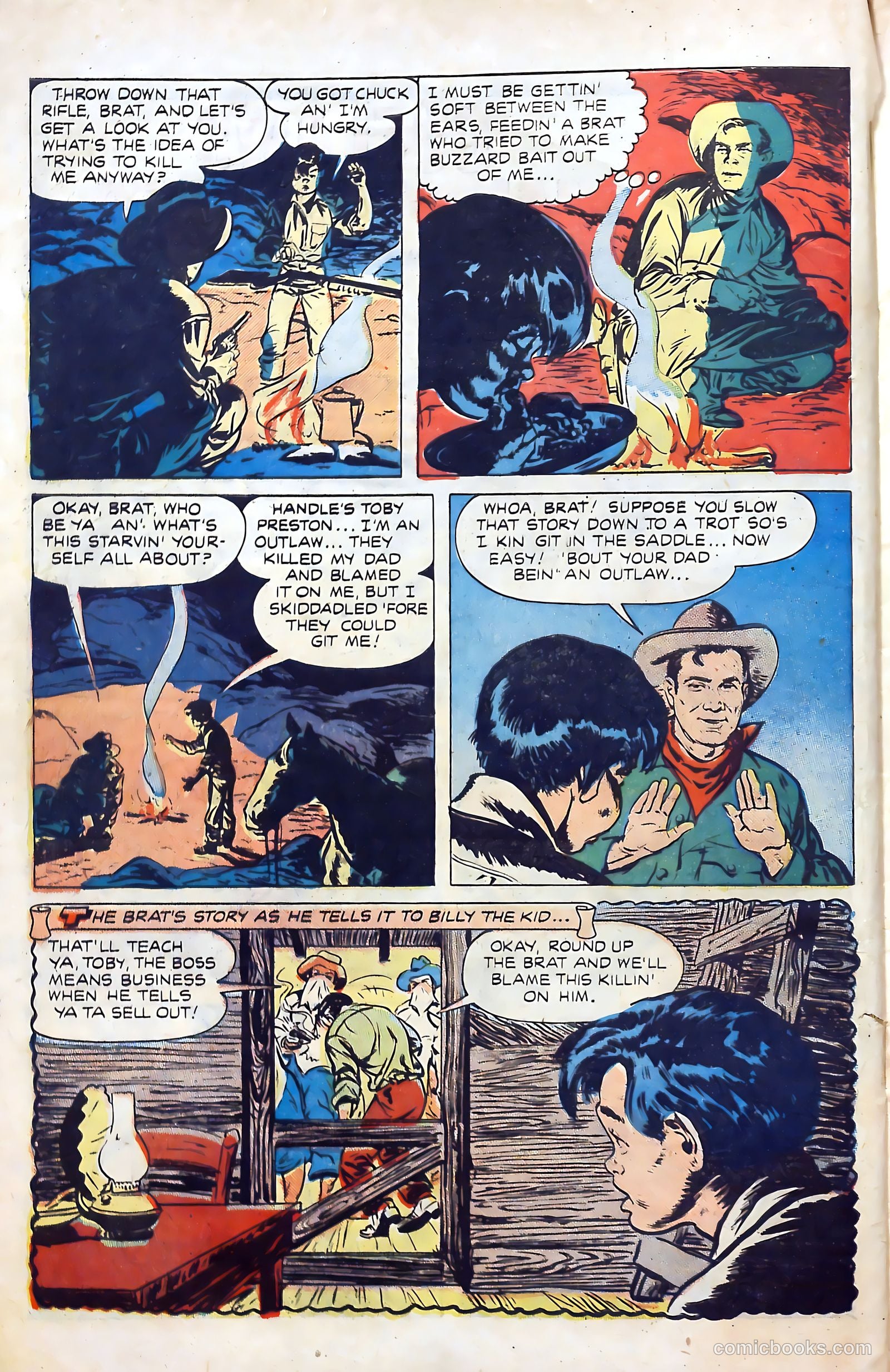 Billy the Kid Adventure Magazine #4 (1951) — page 4 of 36
