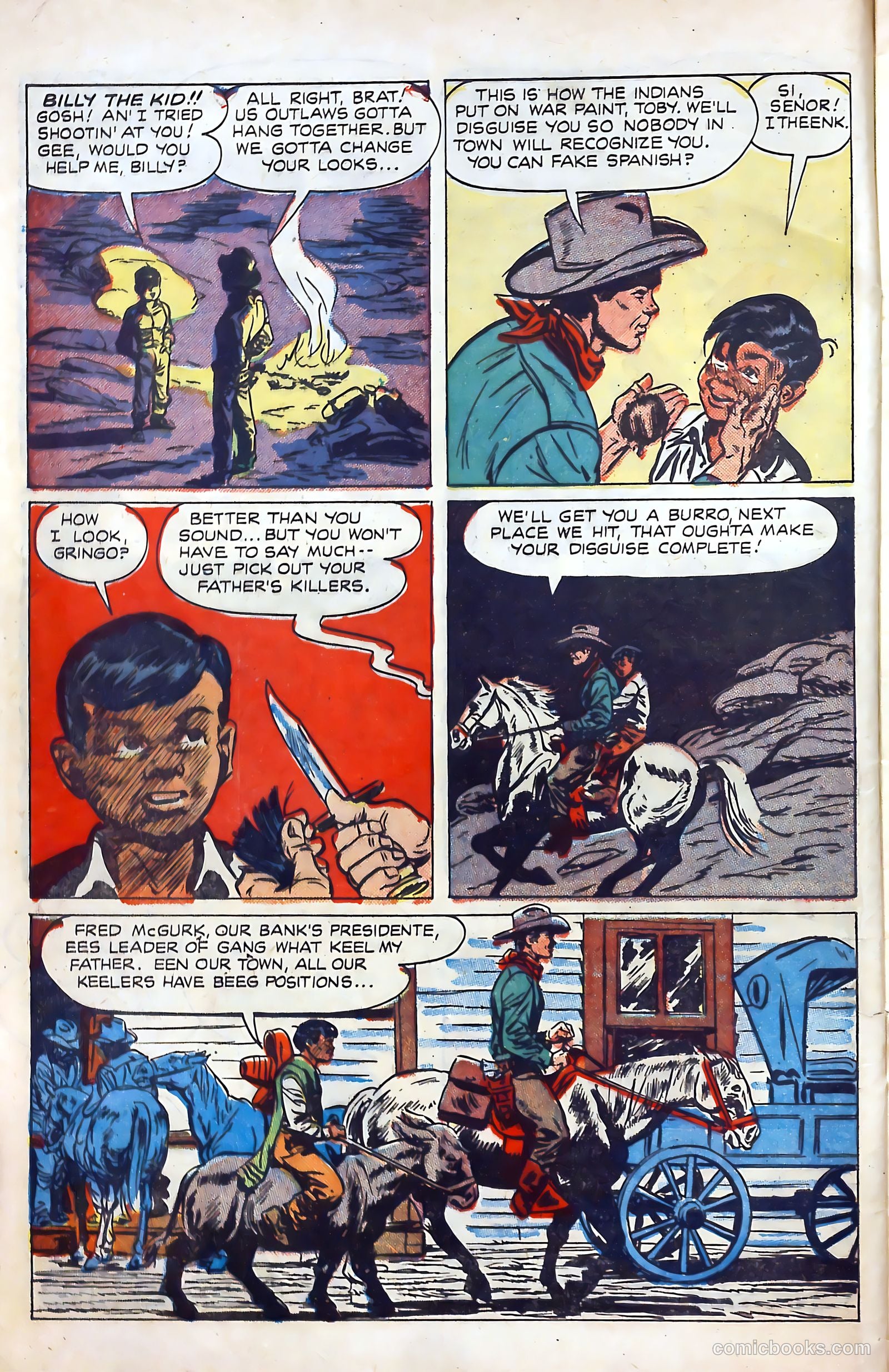 Billy the Kid Adventure Magazine #4 (1951) — page 6 of 36