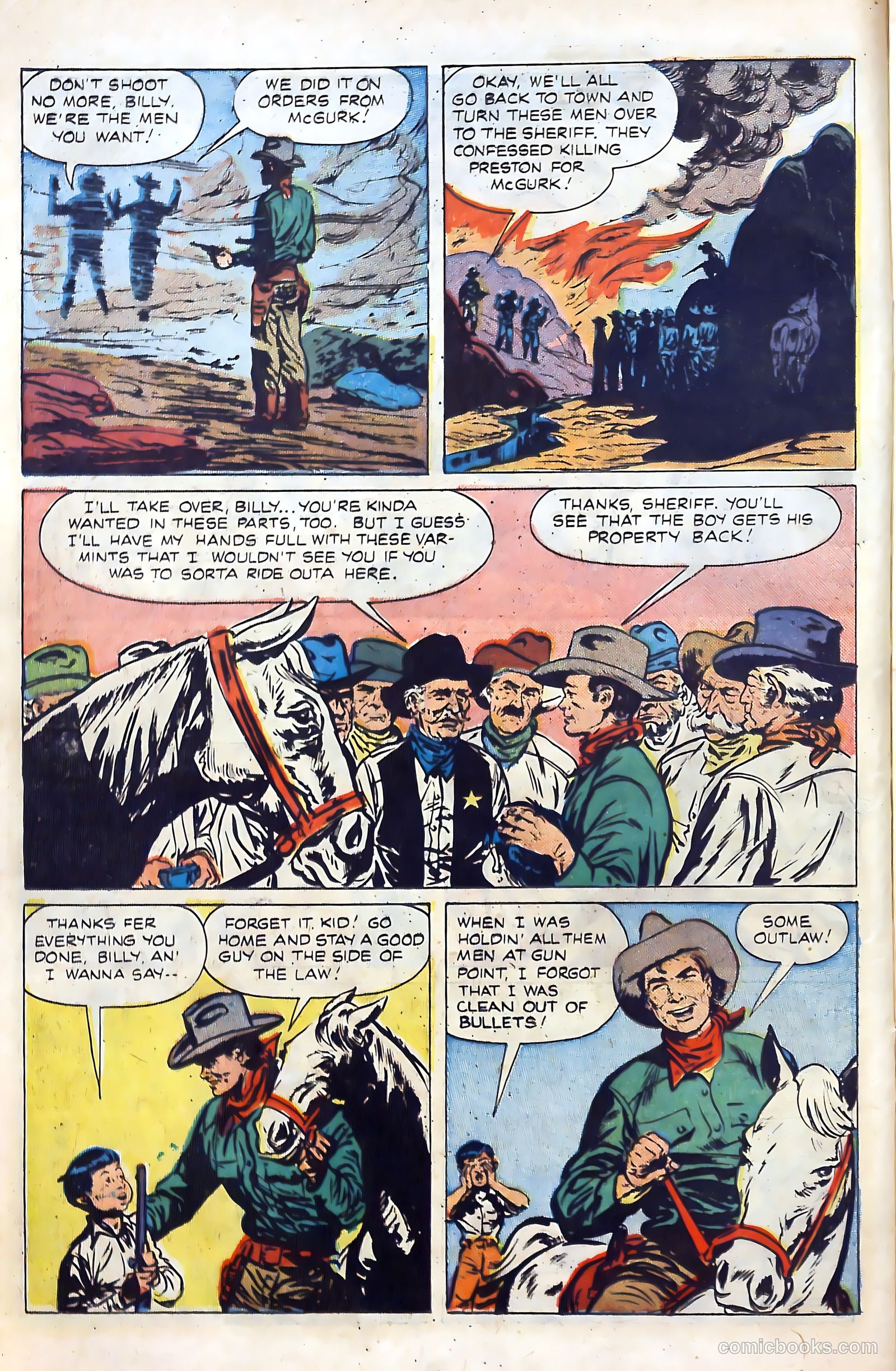 Billy the Kid Adventure Magazine #4 (1951) — page 12 of 36