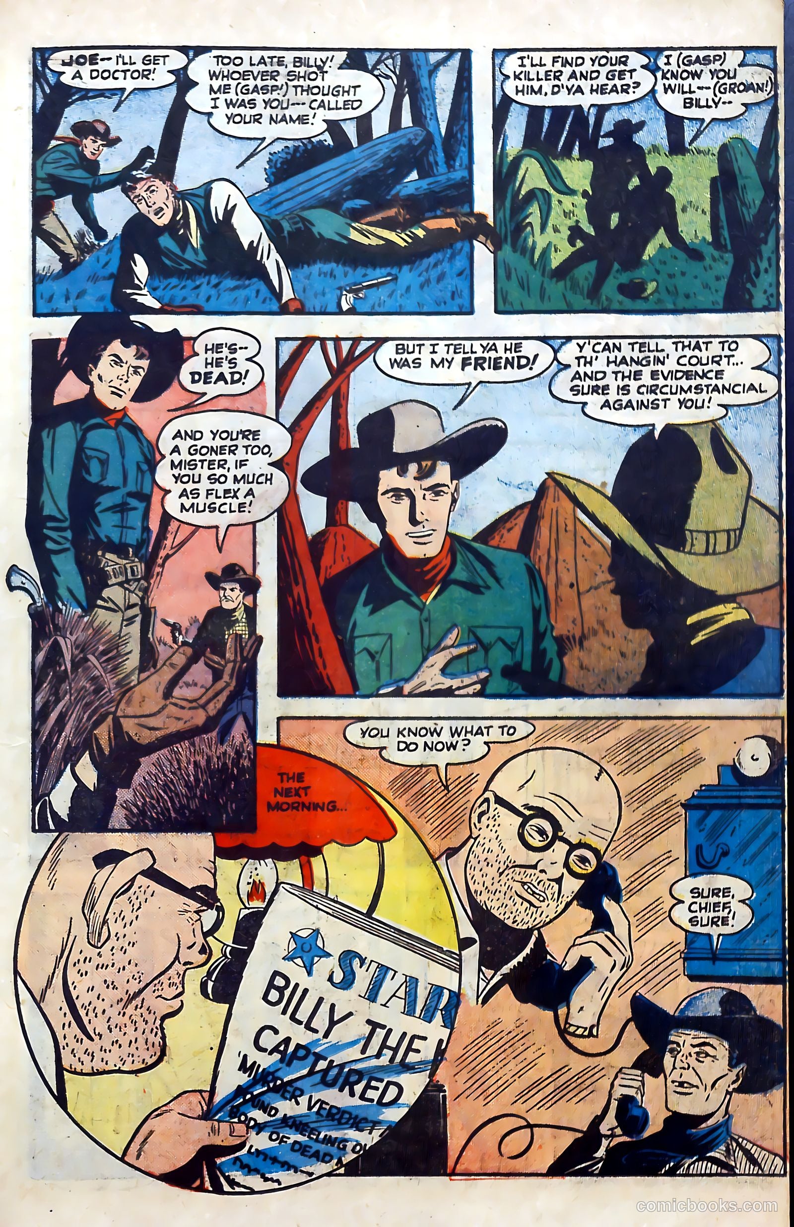 Billy the Kid Adventure Magazine #4 (1951) — page 21 of 36
