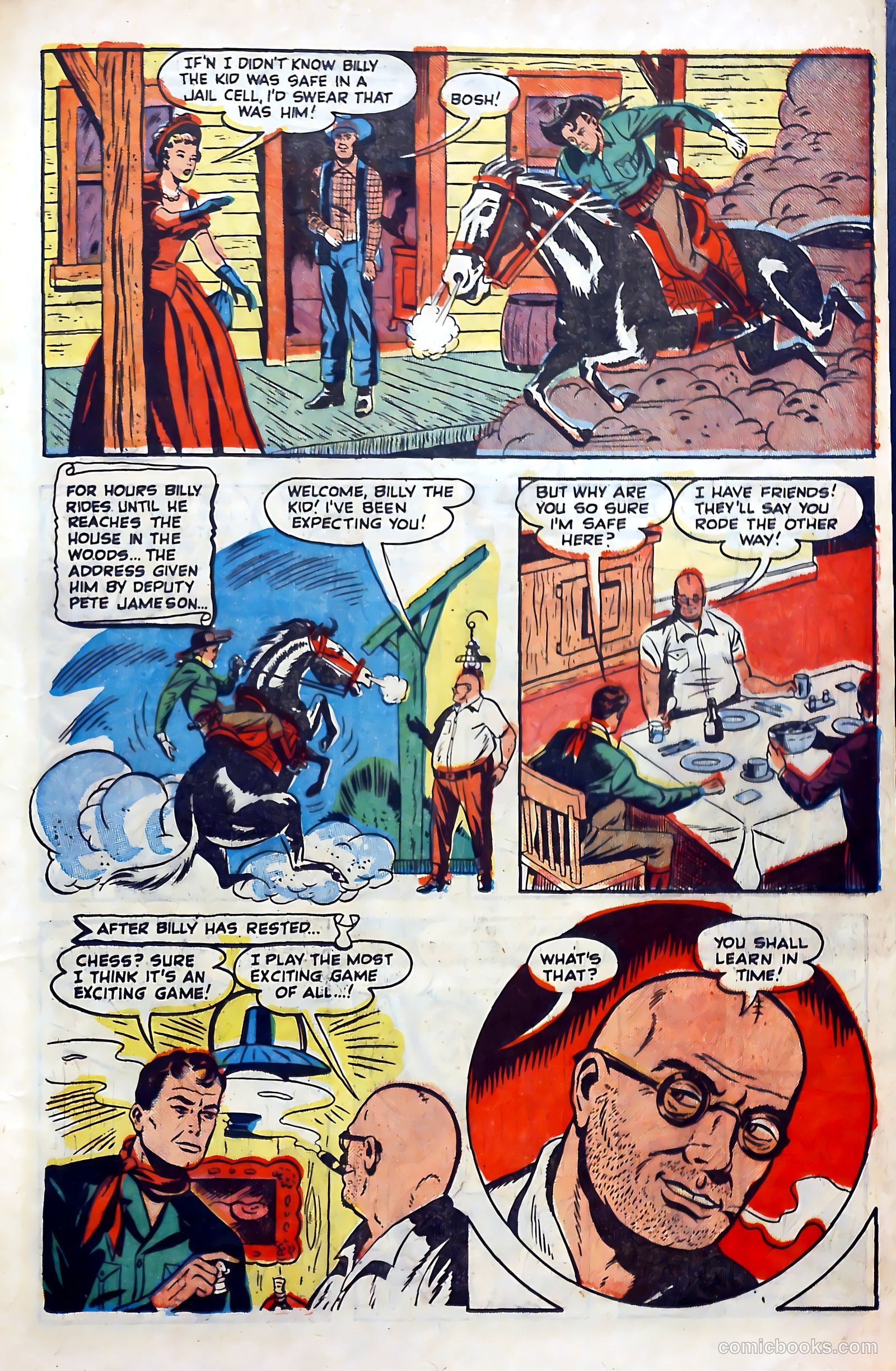 Billy the Kid Adventure Magazine #4 (1951) — page 23 of 36