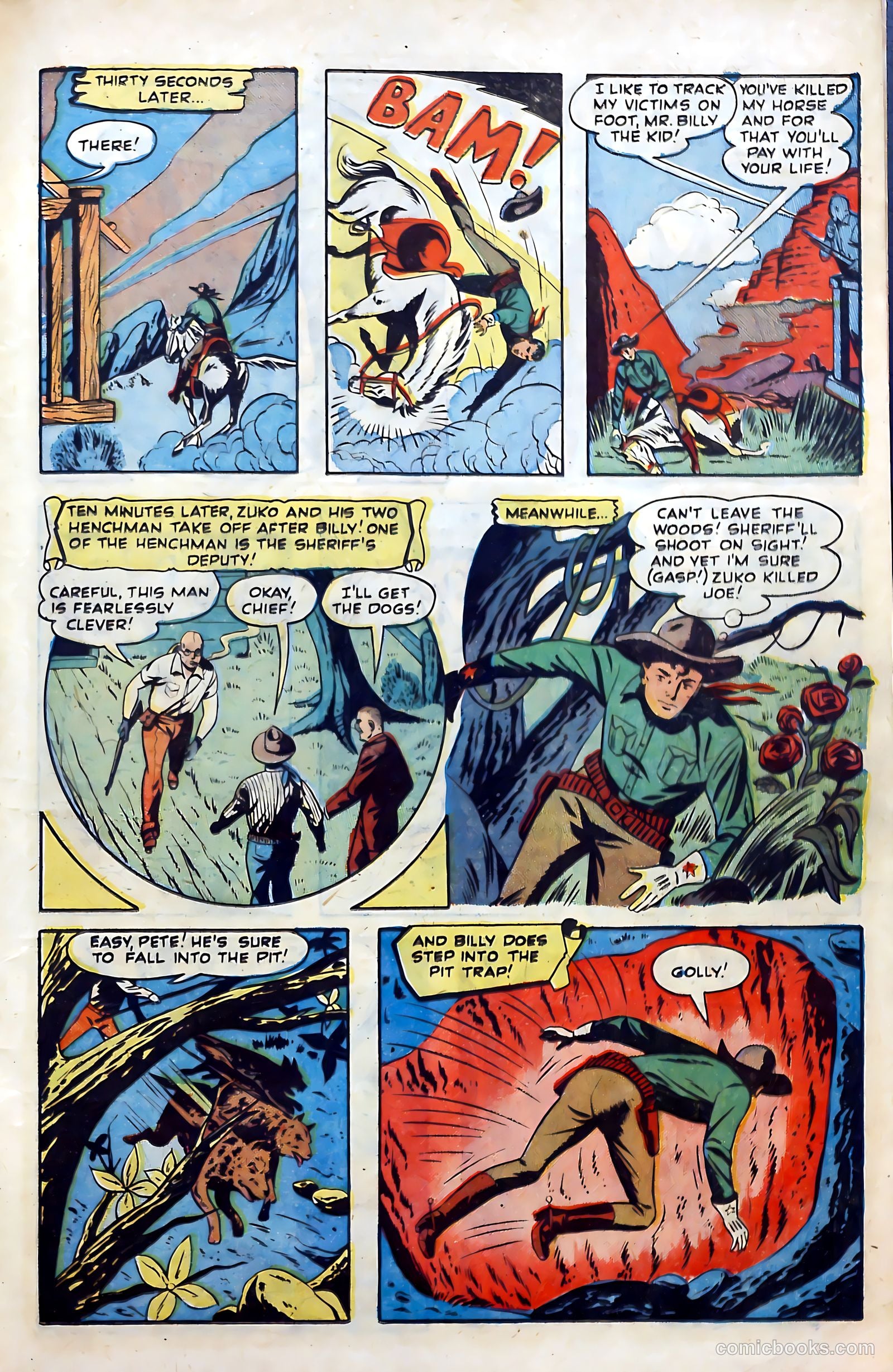 Billy the Kid Adventure Magazine #4 (1951) — page 25 of 36