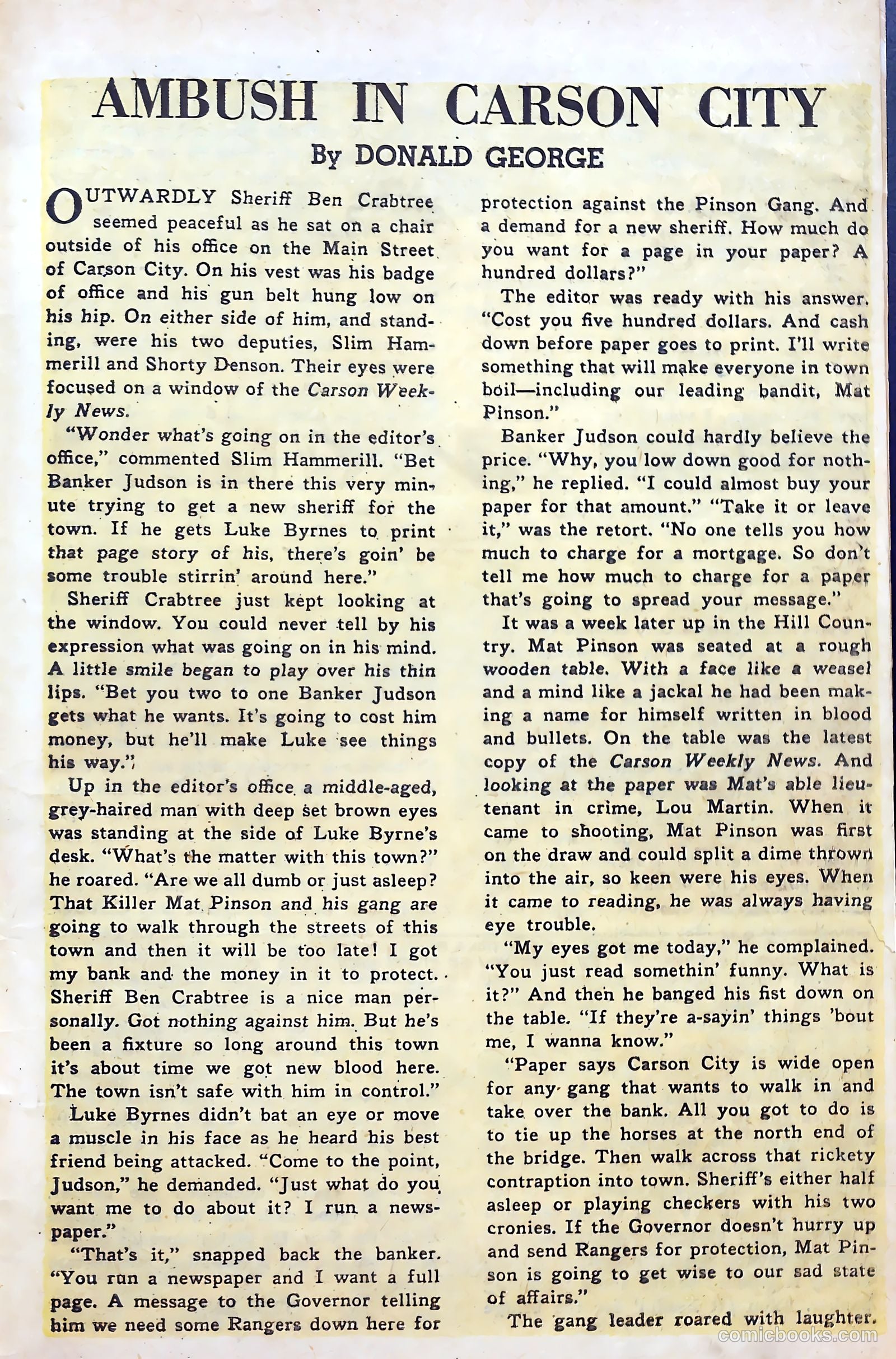 Billy the Kid Adventure Magazine #4 (1951) — page 31 of 36