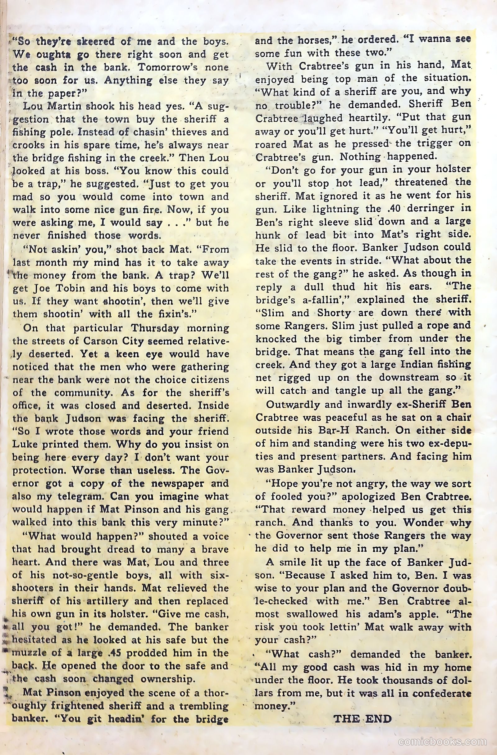 Billy the Kid Adventure Magazine #4 (1951) — page 32 of 36