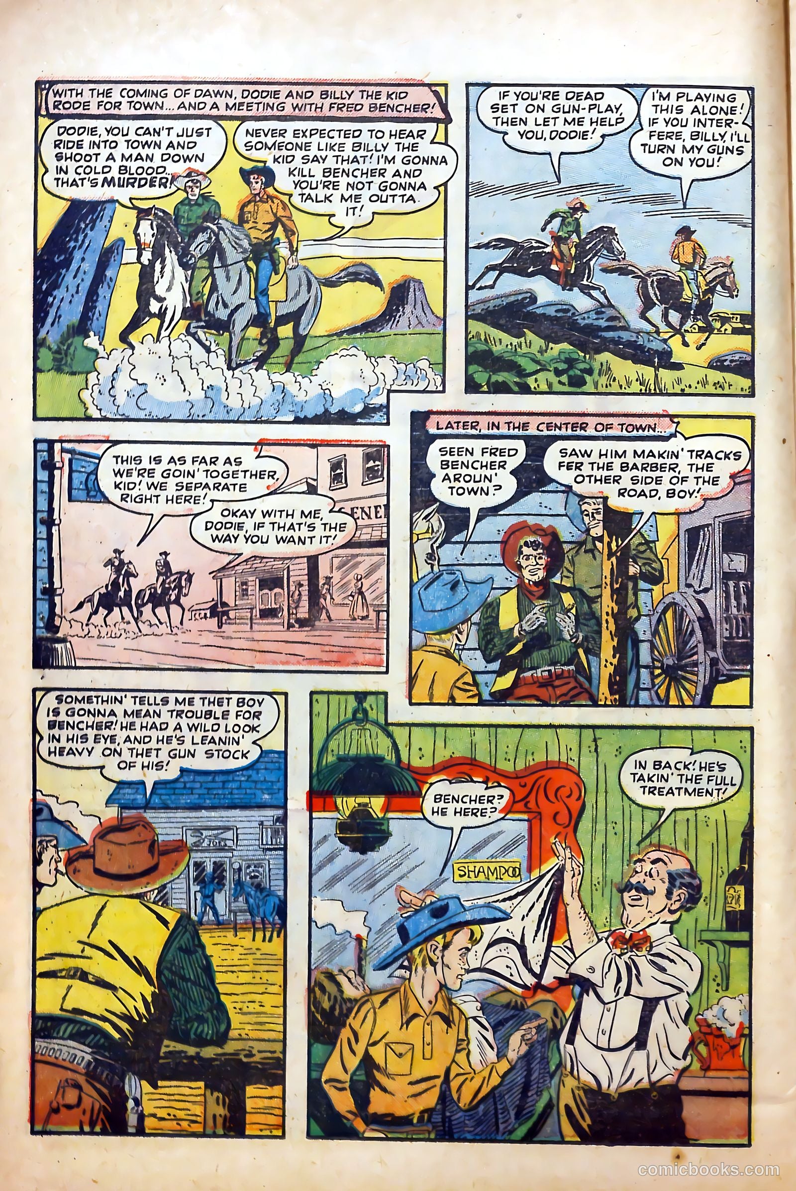 Billy the Kid Adventure Magazine #5 (1951) — page 14 of 36