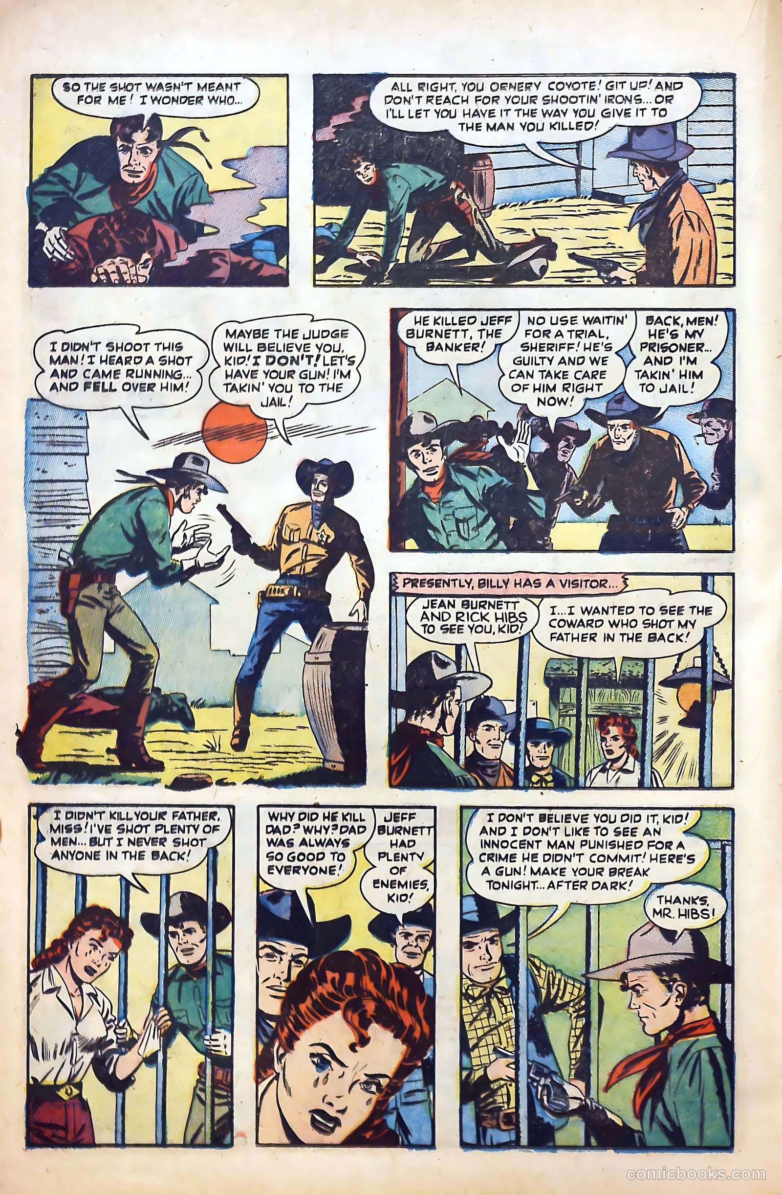 Billy the Kid Adventure Magazine #5 (1951) — page 20 of 36