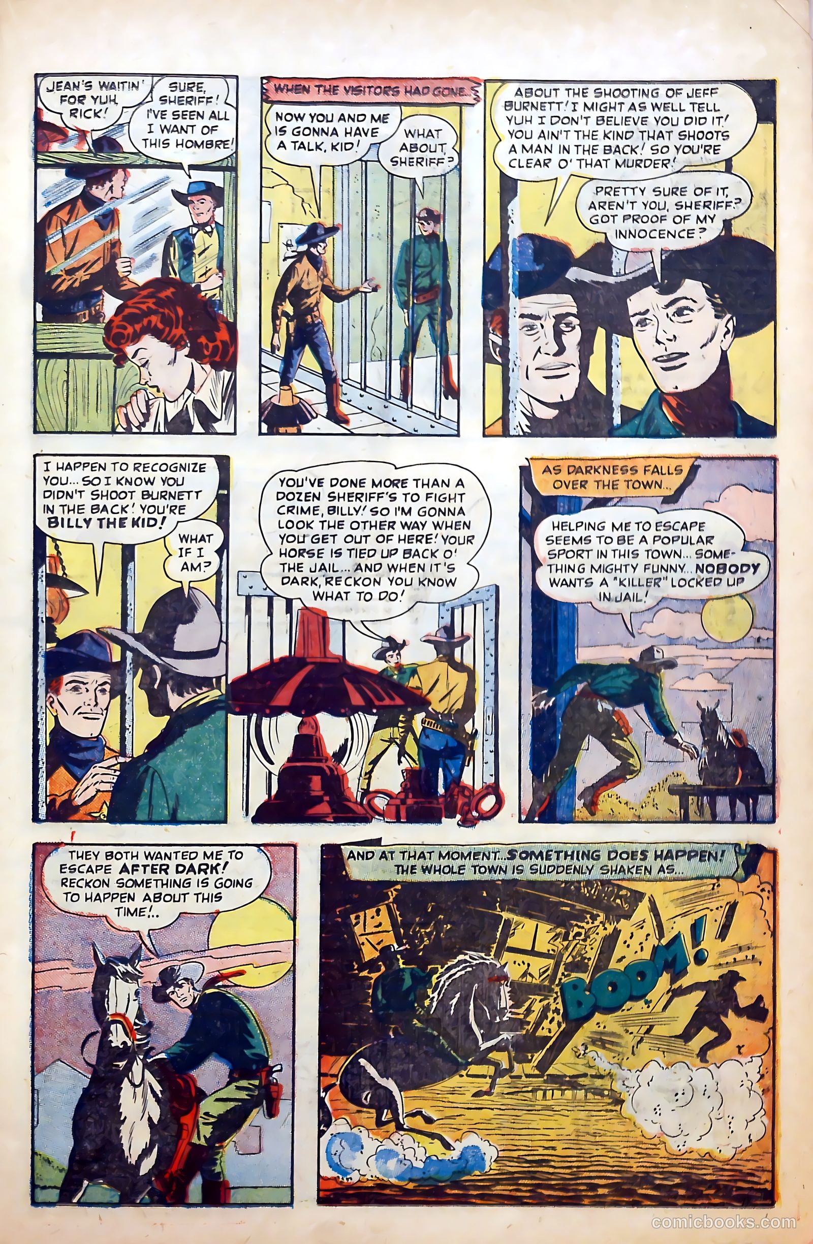 Billy the Kid Adventure Magazine #5 (1951) — page 21 of 36