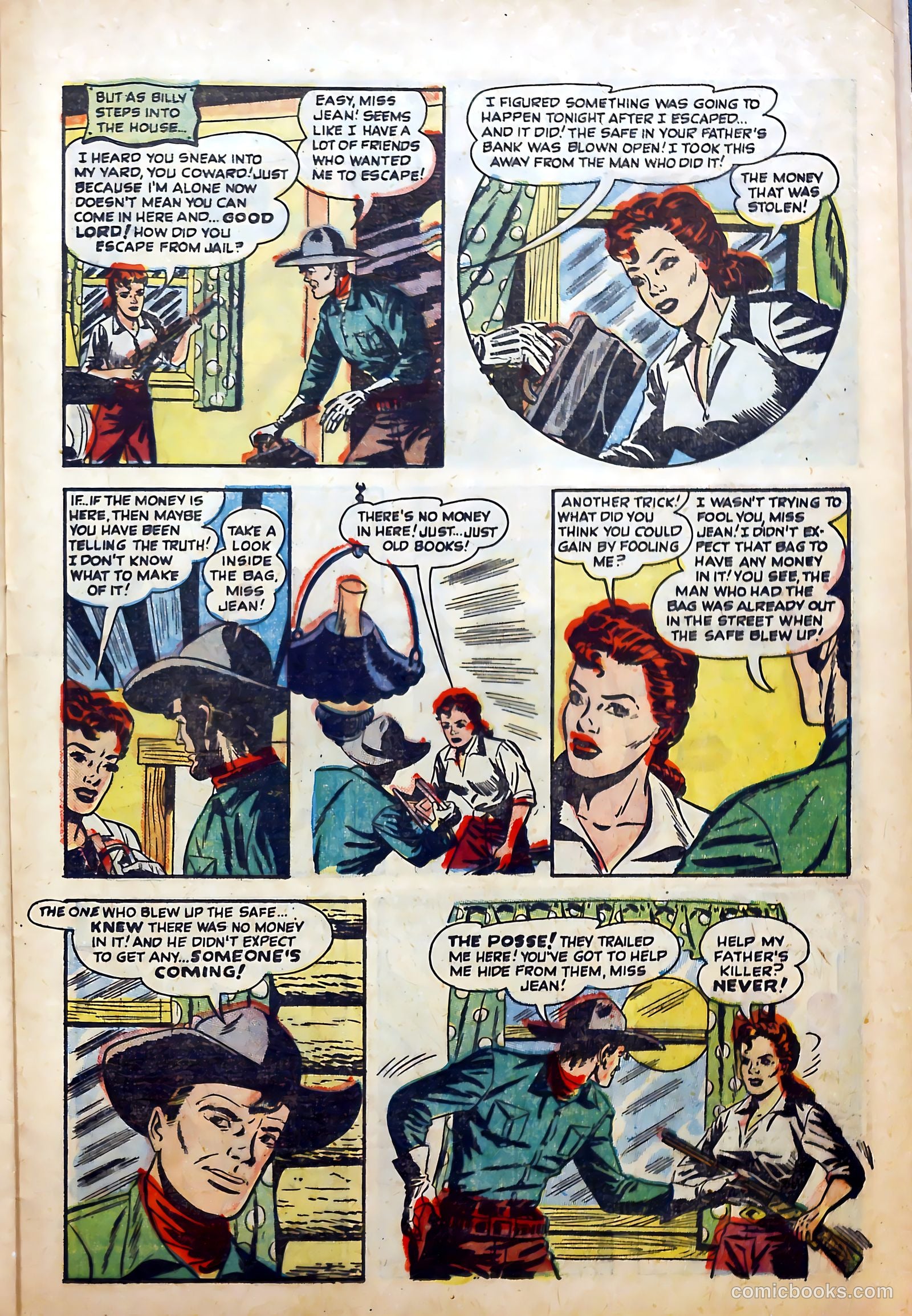 Billy the Kid Adventure Magazine #5 (1951) — page 23 of 36
