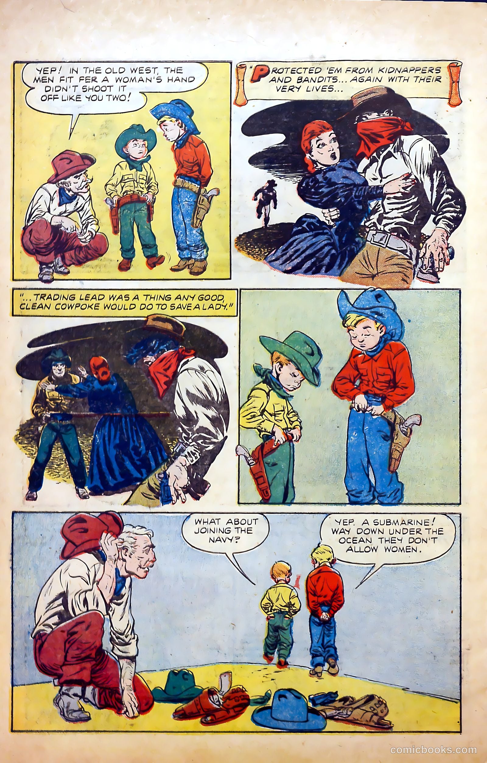 Billy the Kid Adventure Magazine #5 (1951) — page 32 of 36