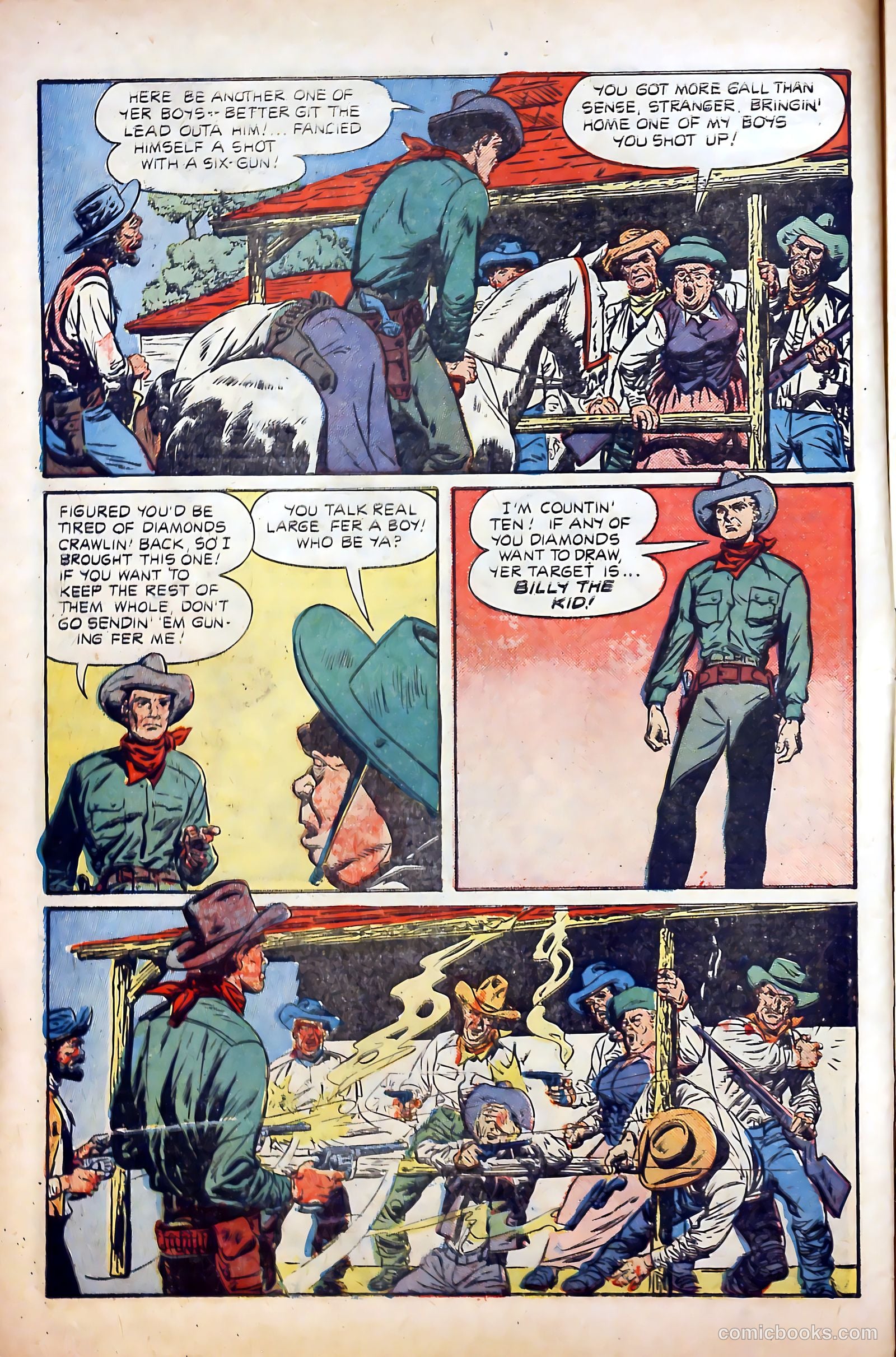 Billy the Kid Adventure Magazine #6 (1951) — page 8 of 36