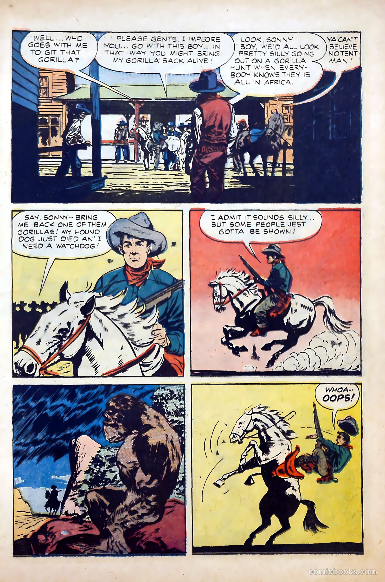 Billy the Kid Adventure Magazine #6 (1951) — page 17 of 36