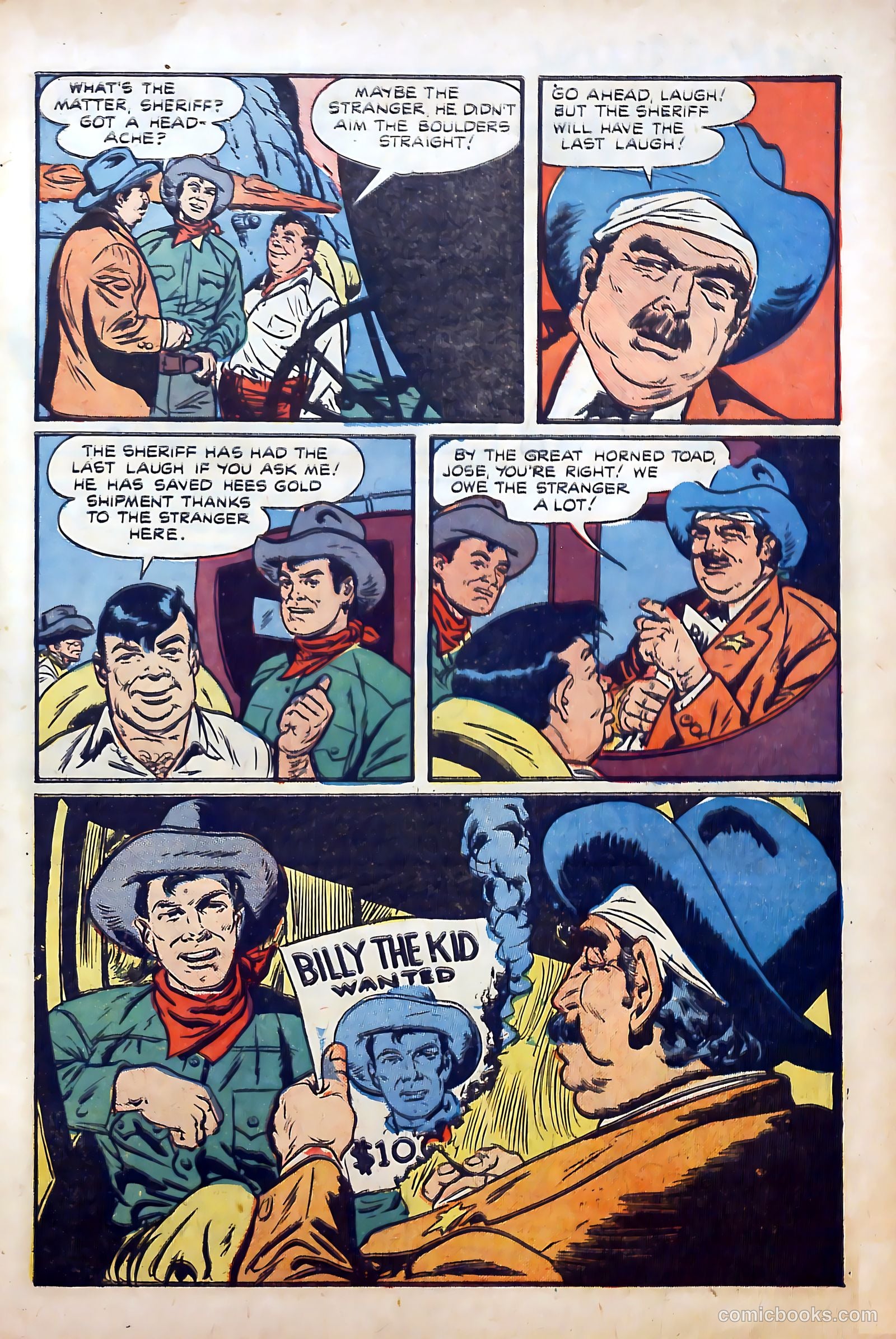 Billy the Kid Adventure Magazine #6 (1951) — page 29 of 36