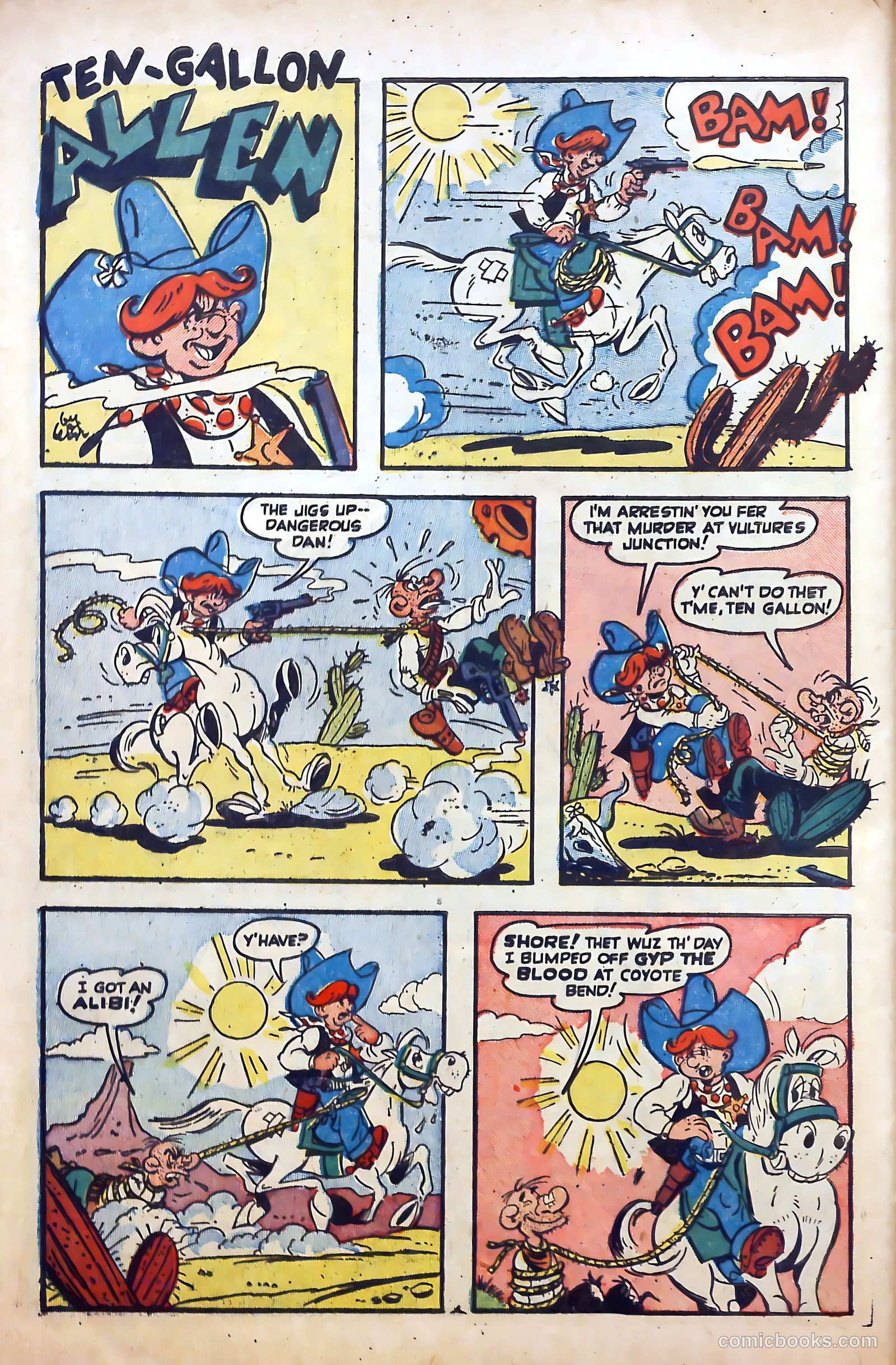 Billy the Kid Adventure Magazine #6 (1951) — page 30 of 36