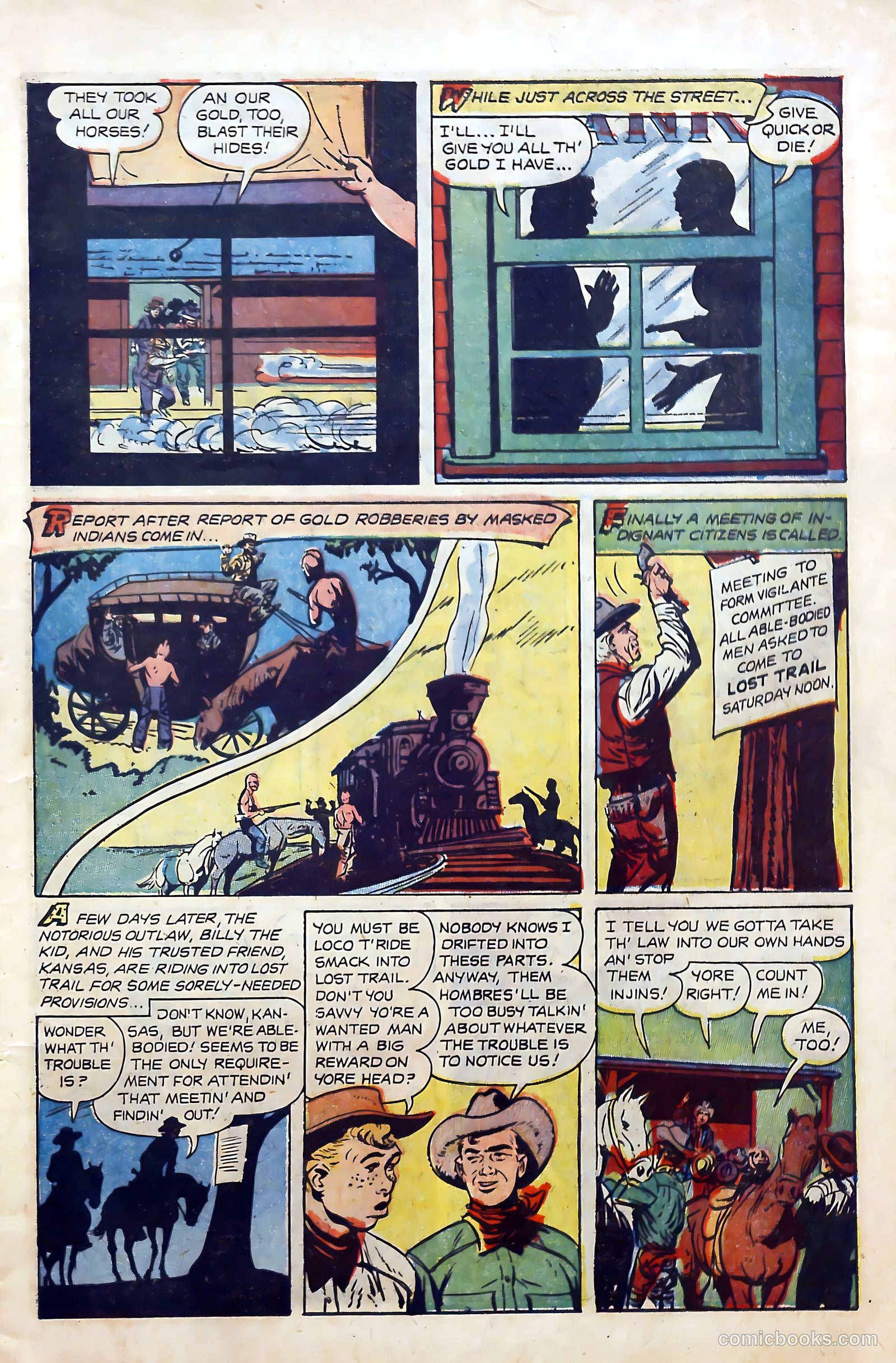 Billy the Kid Adventure Magazine #8 (1951) — page 5 of 36