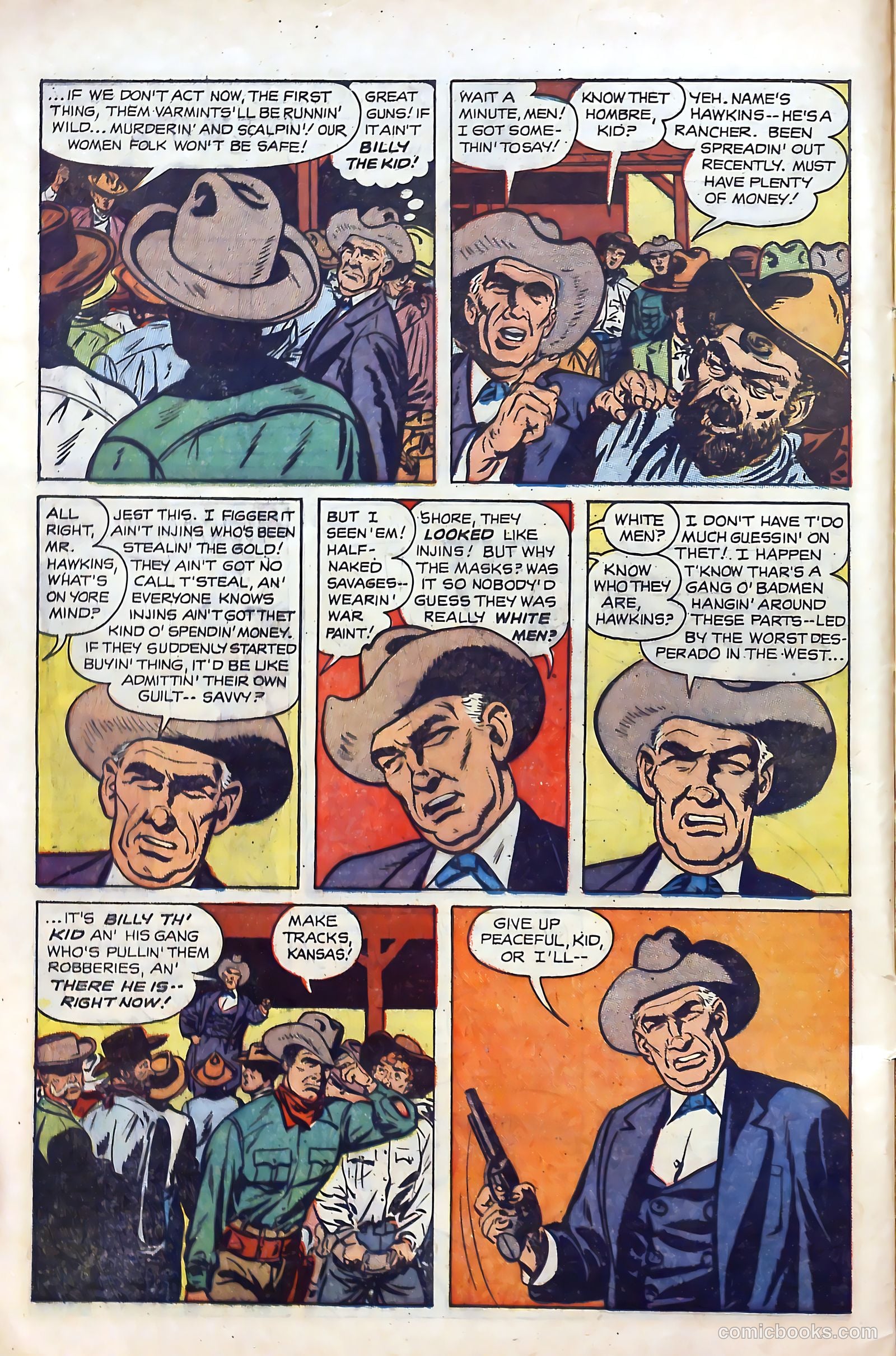 Billy the Kid Adventure Magazine #8 (1951) — page 6 of 36