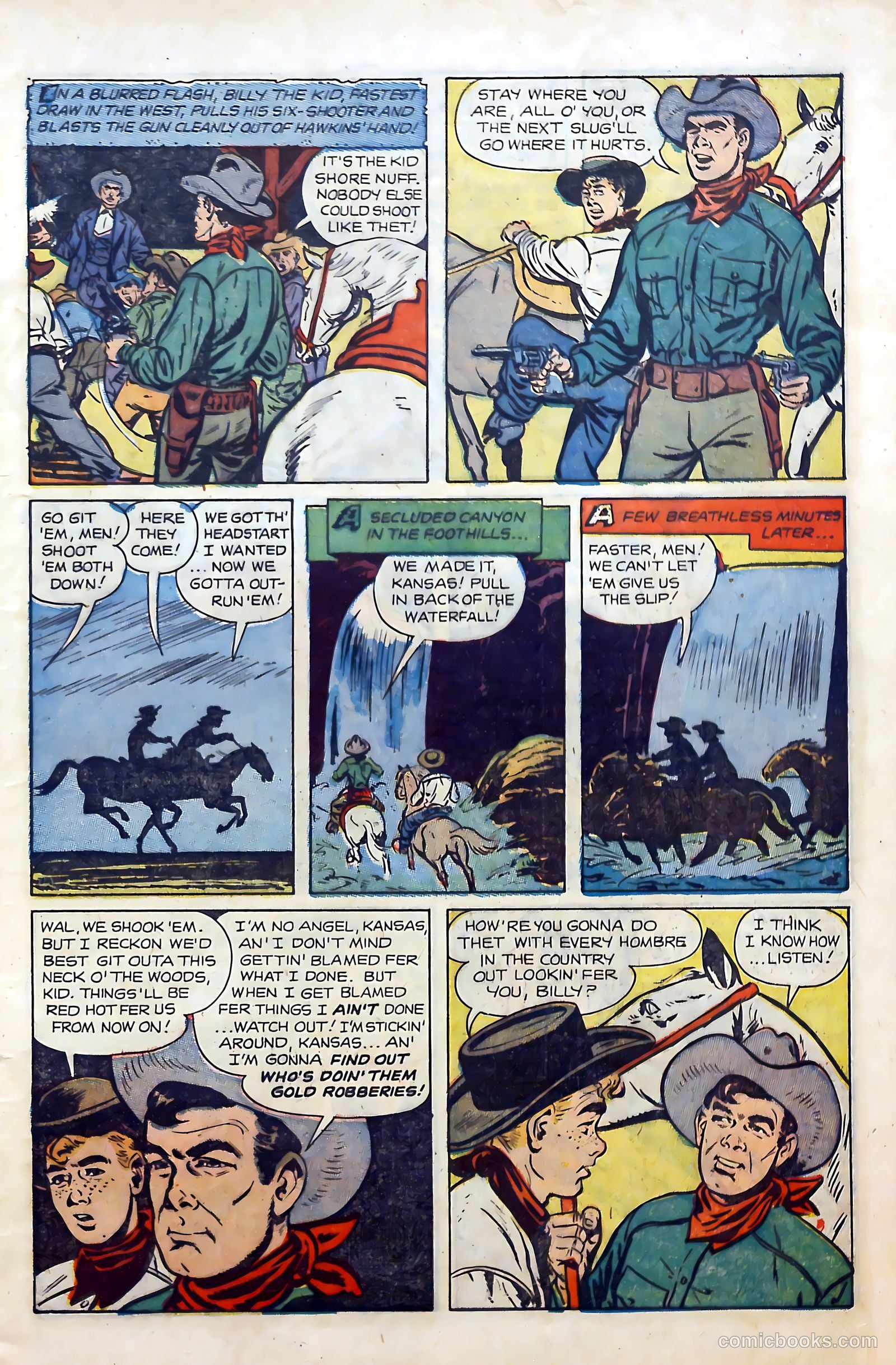 Billy the Kid Adventure Magazine #8 (1951) — page 7 of 36
