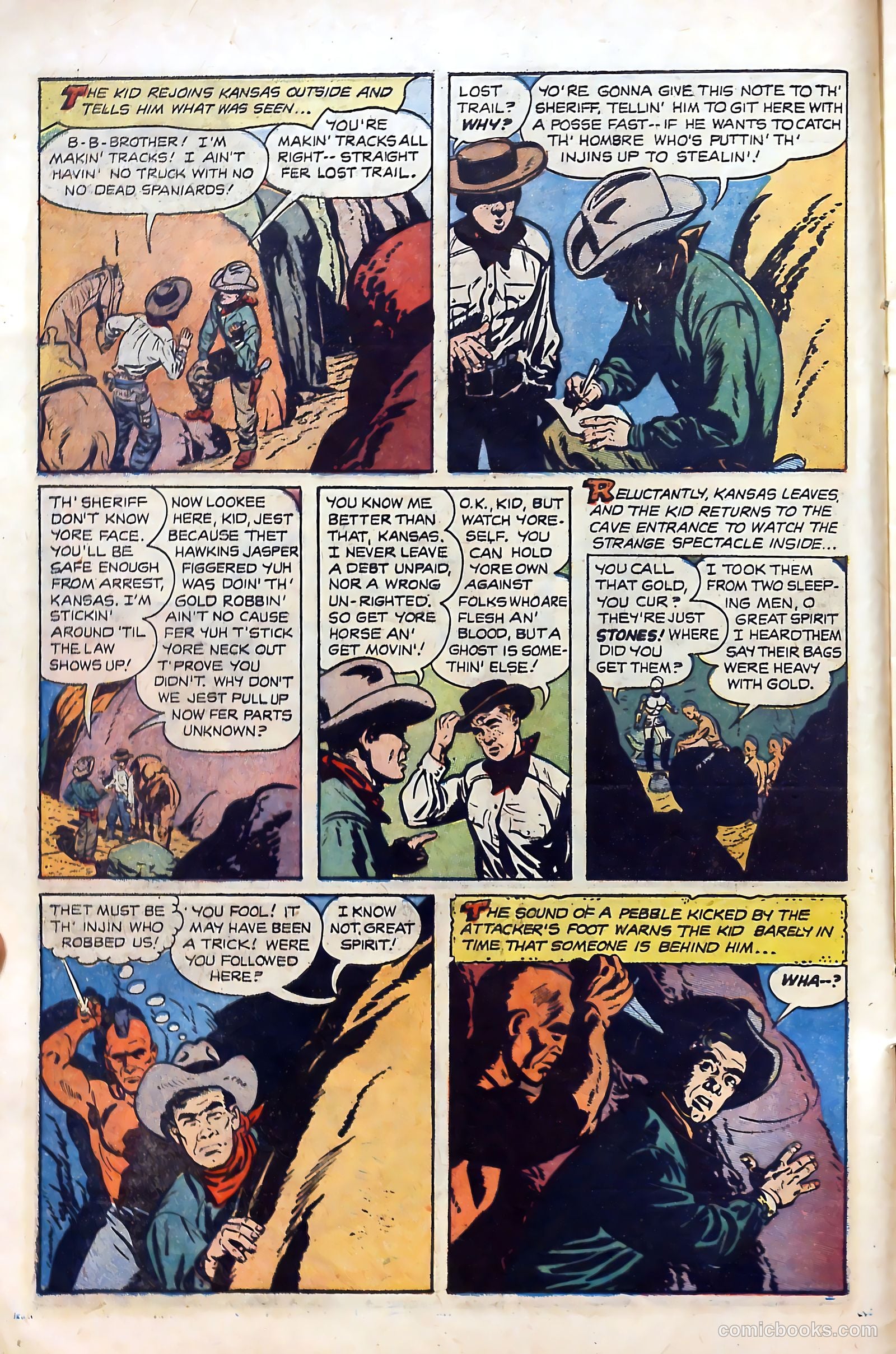 Billy the Kid Adventure Magazine #8 (1951) — page 10 of 36