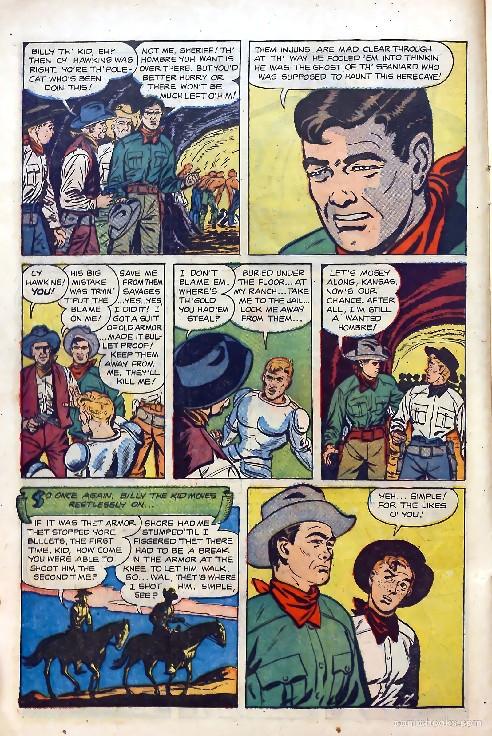 Billy the Kid Adventure Magazine #8 (1951) — page 14 of 36