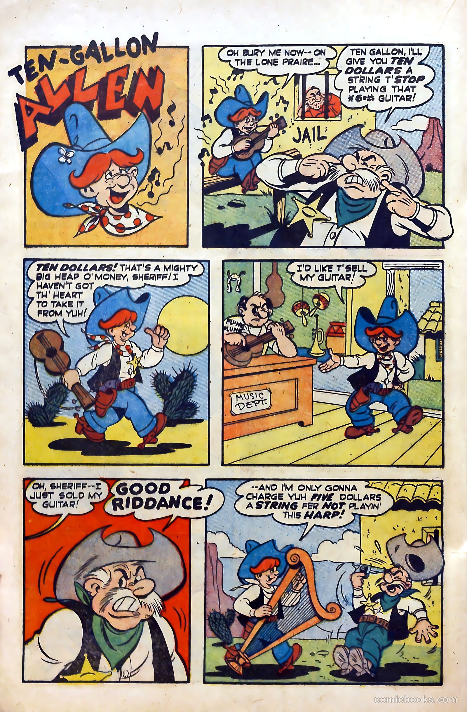 Billy the Kid Adventure Magazine #8 (1951) — page 20 of 36