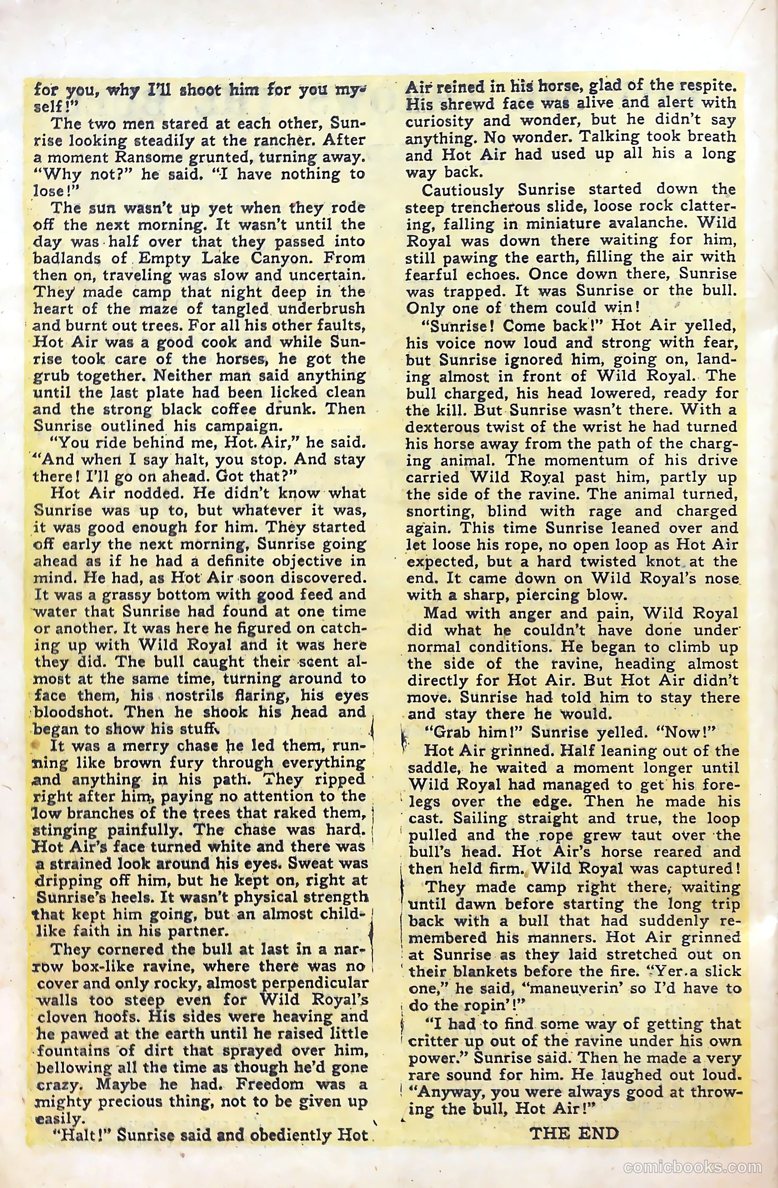 Billy the Kid Adventure Magazine #8 (1951) — page 22 of 36
