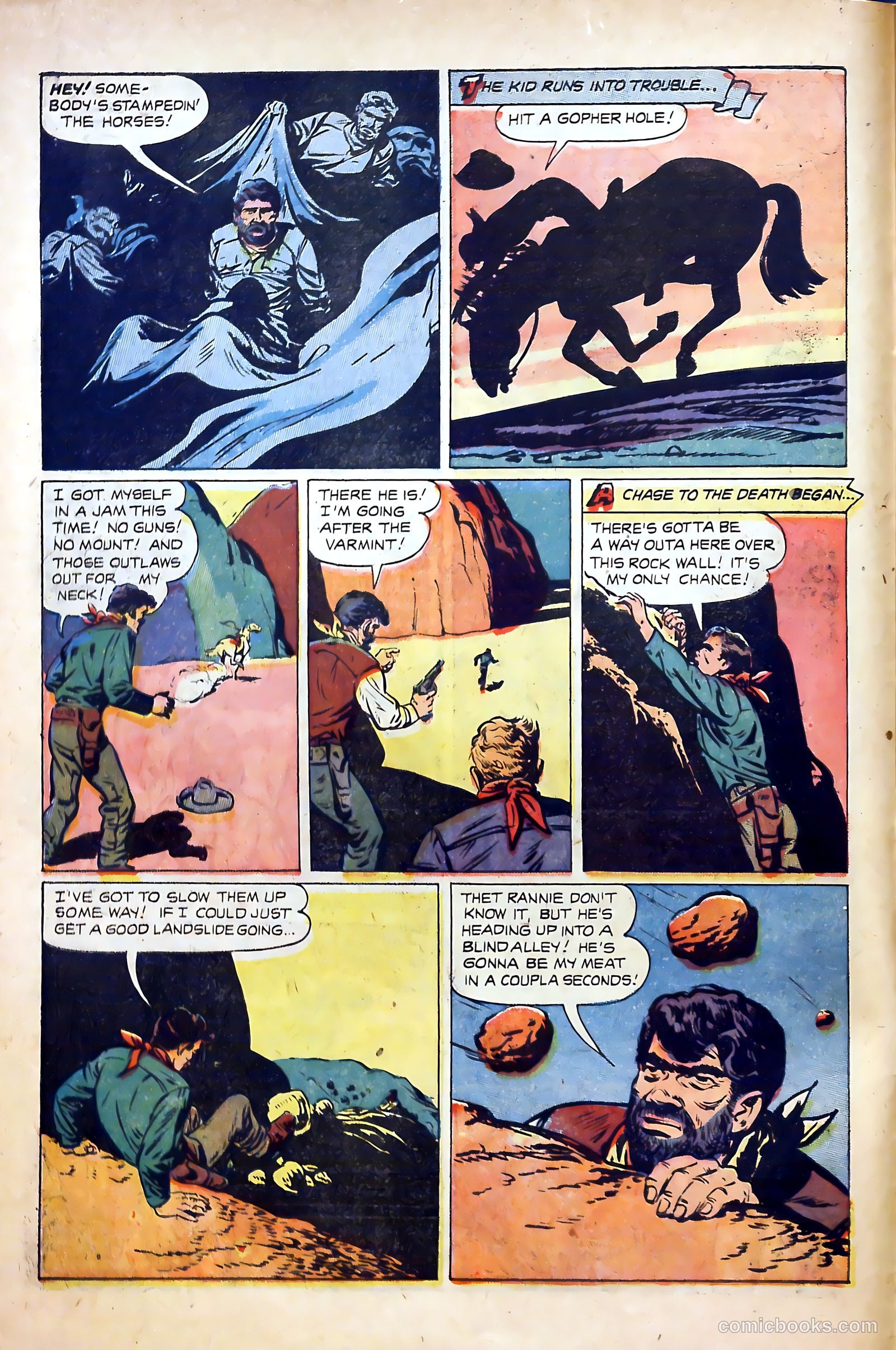 Billy the Kid Adventure Magazine #9 (1952) — page 10 of 36