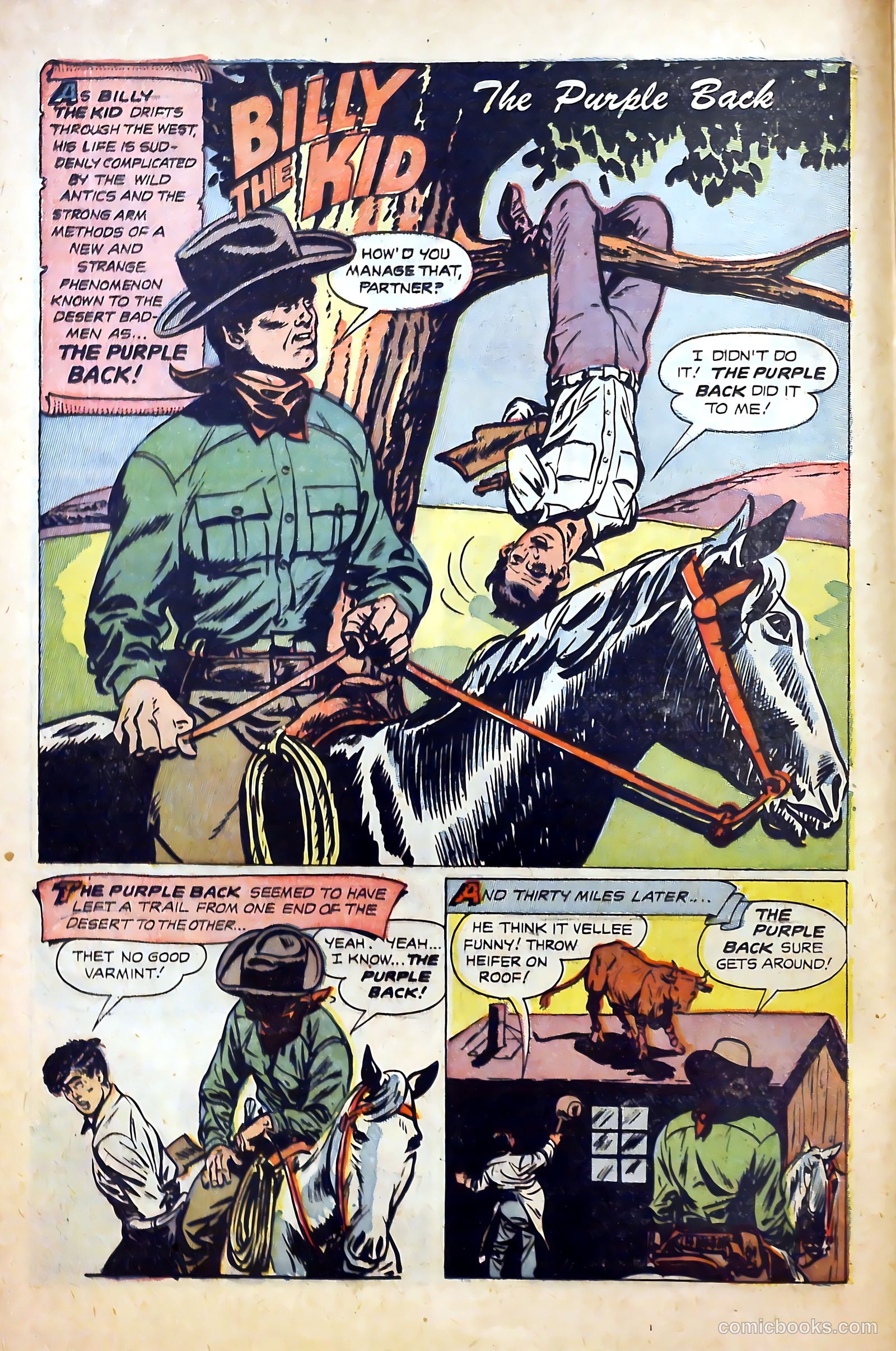 Billy the Kid Adventure Magazine #9 (1952) — page 12 of 36