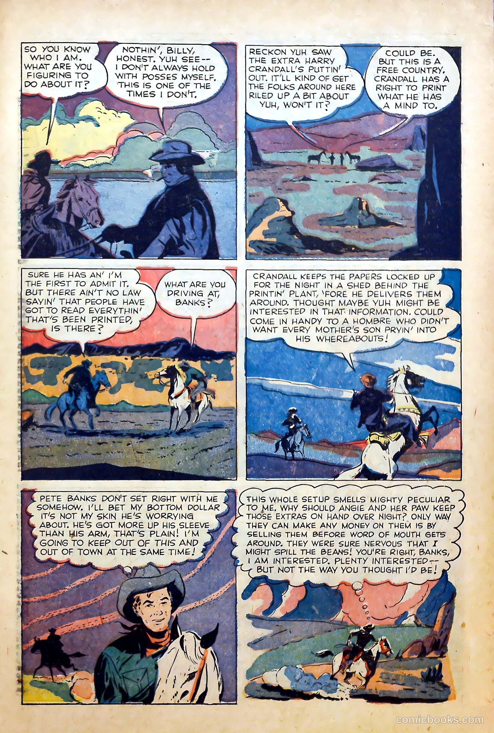 Billy the Kid Adventure Magazine #9 (1952) — page 21 of 36