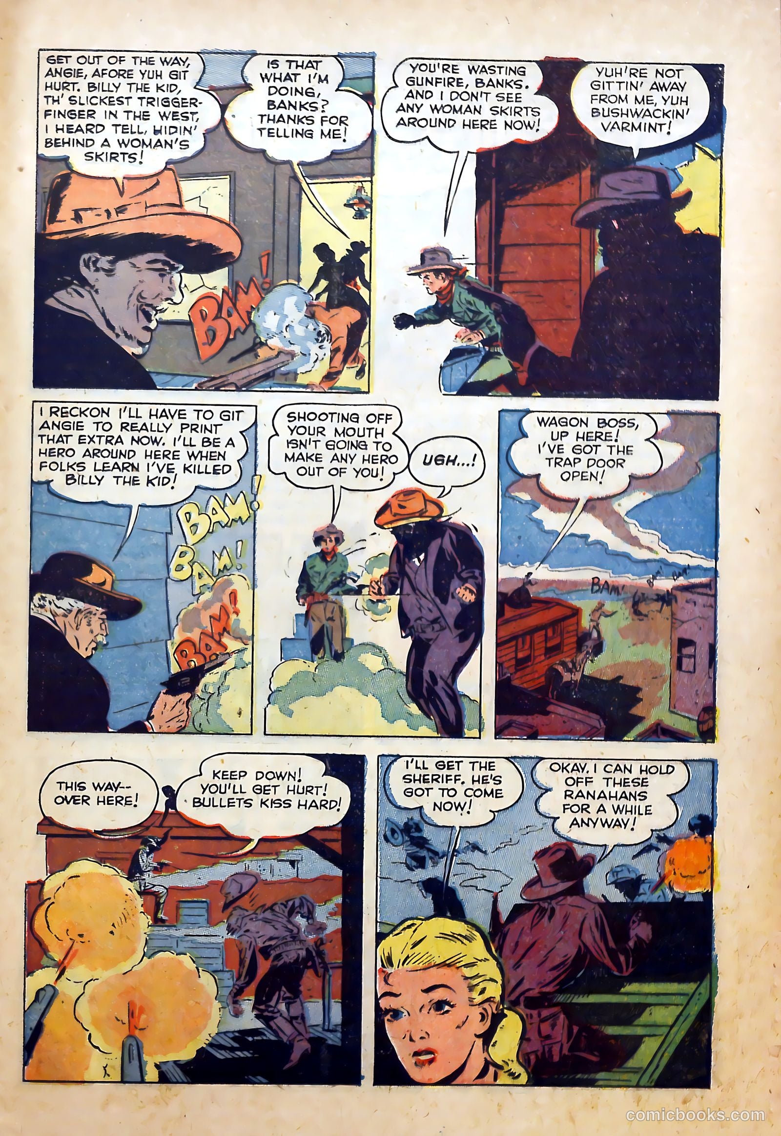 Billy the Kid Adventure Magazine #9 (1952) — page 25 of 36
