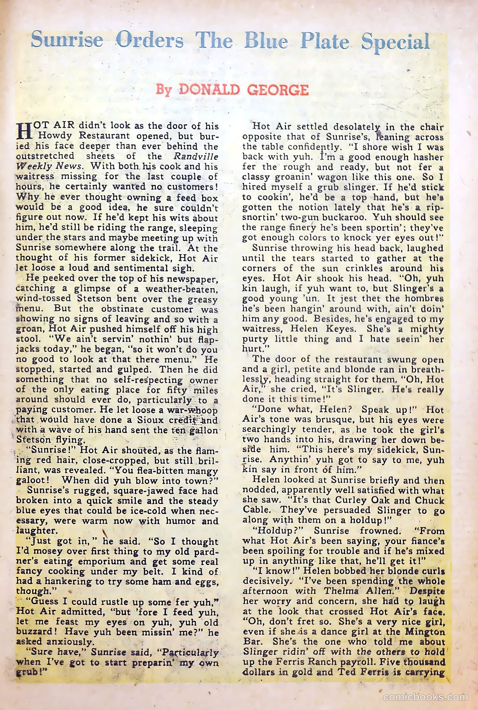 Billy the Kid Adventure Magazine #9 (1952) — page 27 of 36