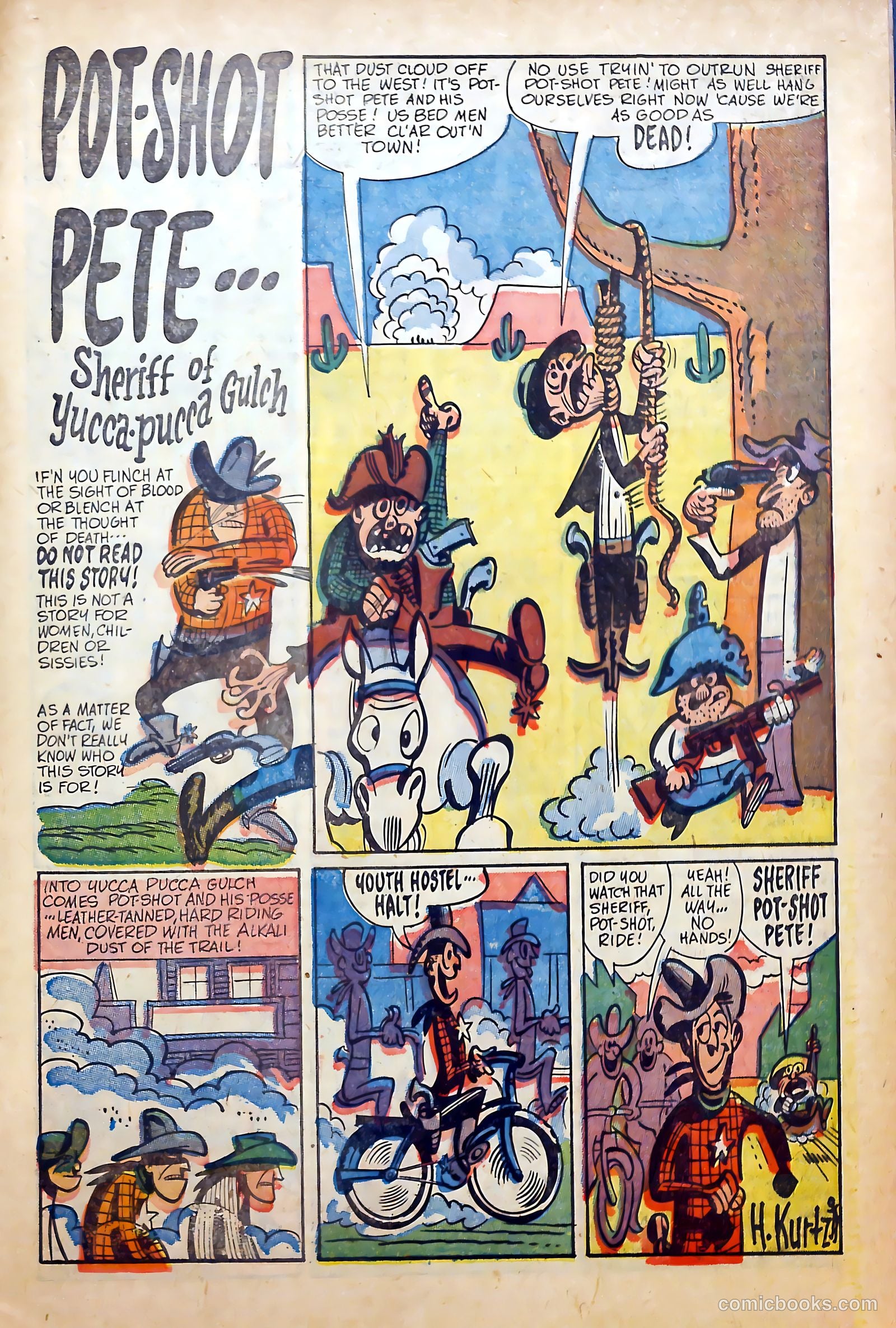 Billy the Kid Adventure Magazine #9 (1952) — page 29 of 36