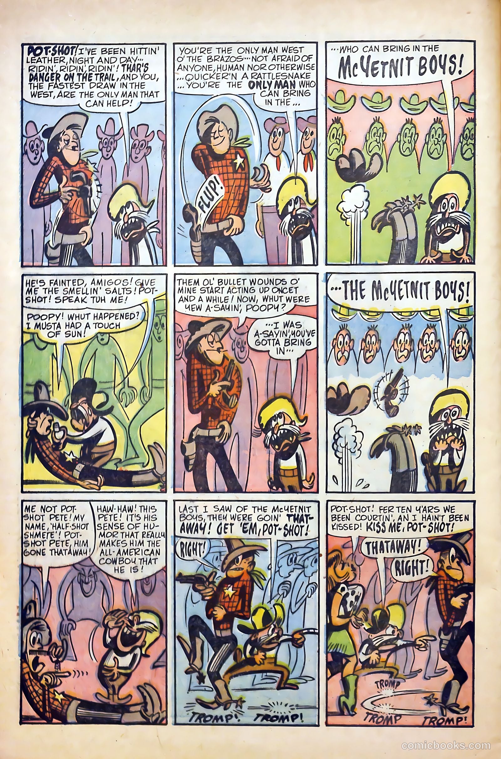 Billy the Kid Adventure Magazine #9 (1952) — page 30 of 36