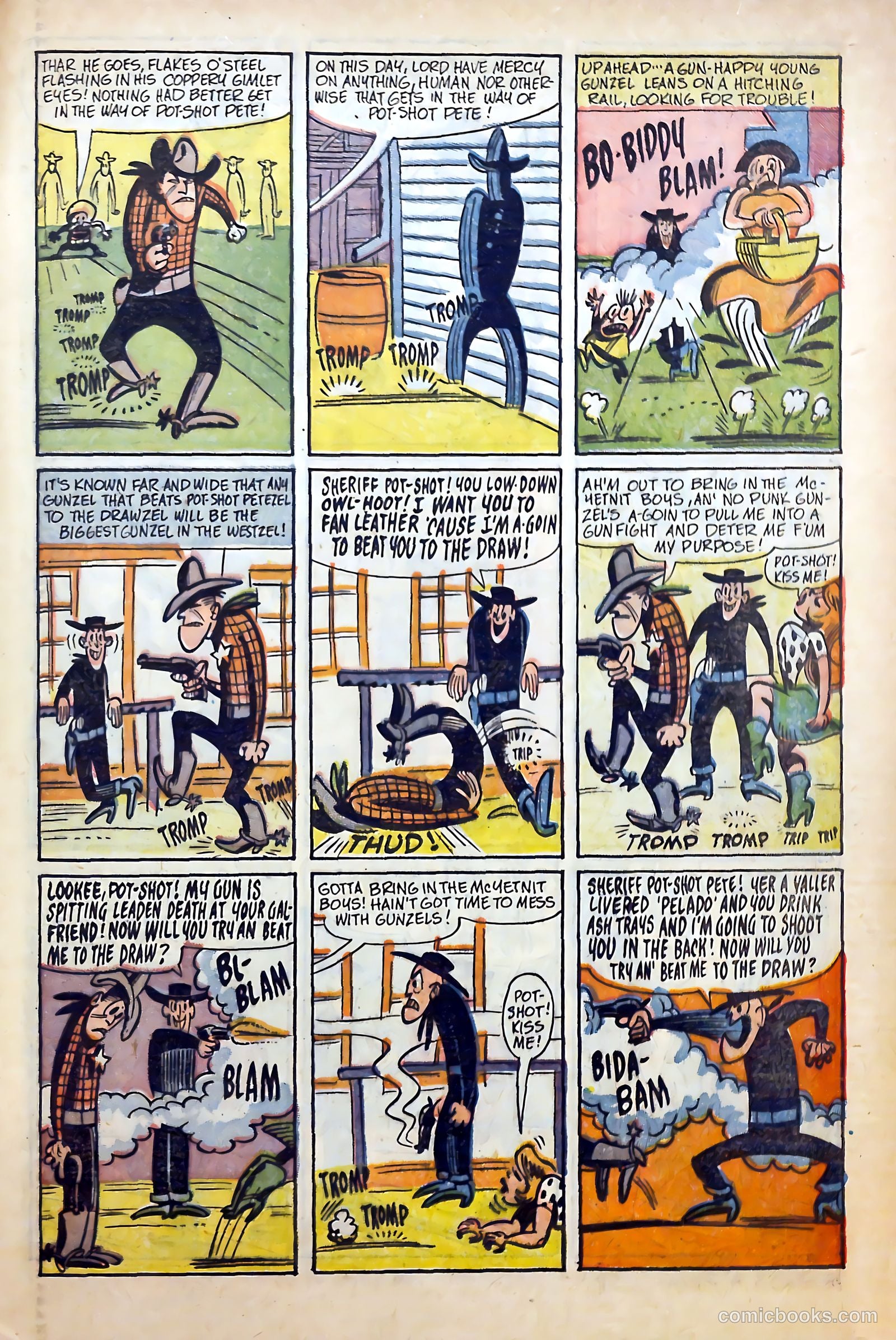 Billy the Kid Adventure Magazine #9 (1952) — page 31 of 36
