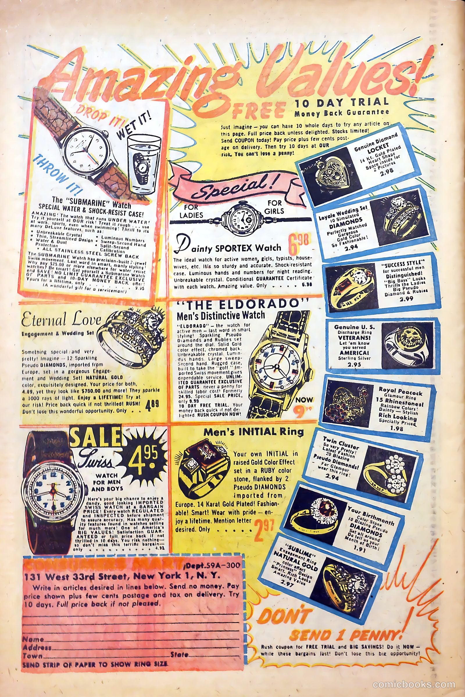 Billy the Kid Adventure Magazine #9 (1952) — page 34 of 36
