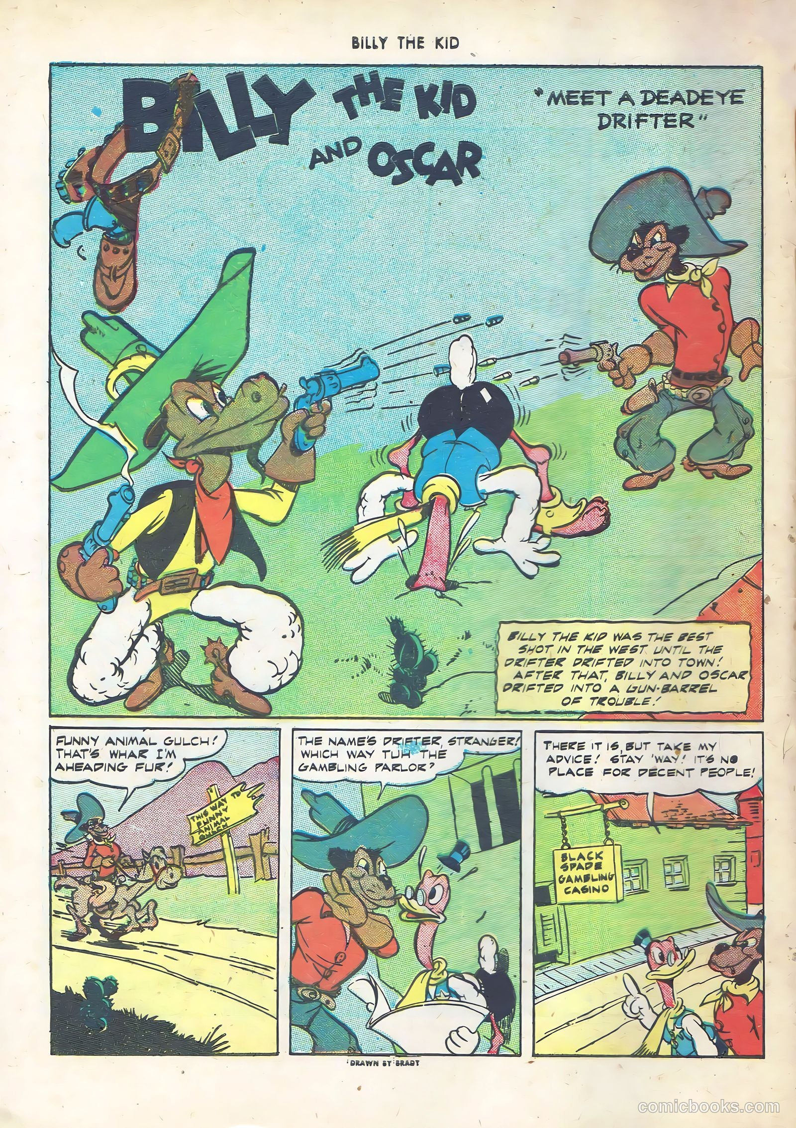 Billy the Kid and Oscar #1 (1945) — page 4 of 36
