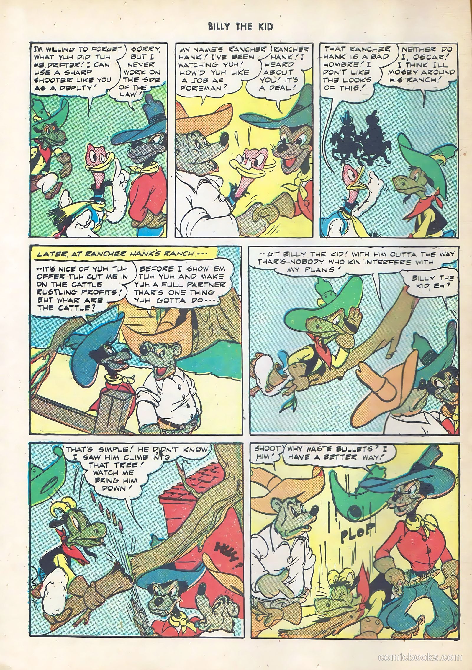 Billy the Kid and Oscar #1 (1945) — page 6 of 36