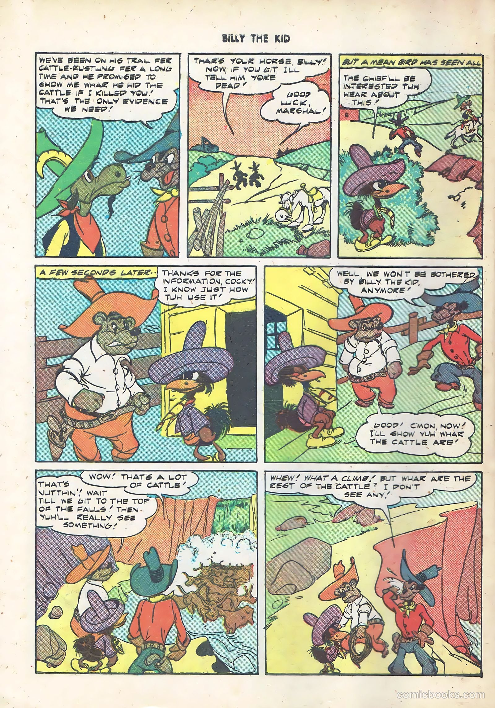 Billy the Kid and Oscar #1 (1945) — page 8 of 36
