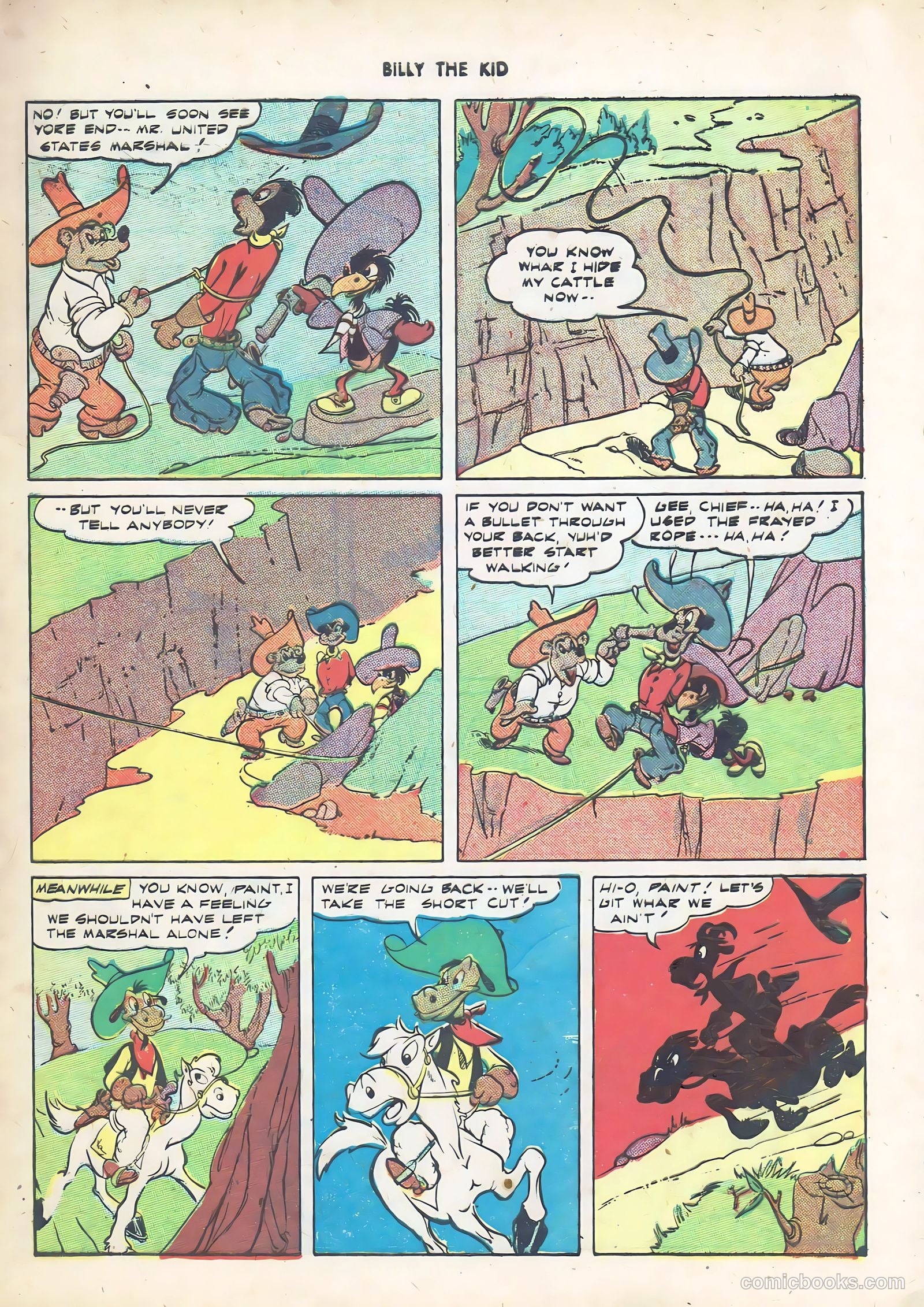 Billy the Kid and Oscar #1 (1945) — page 9 of 36