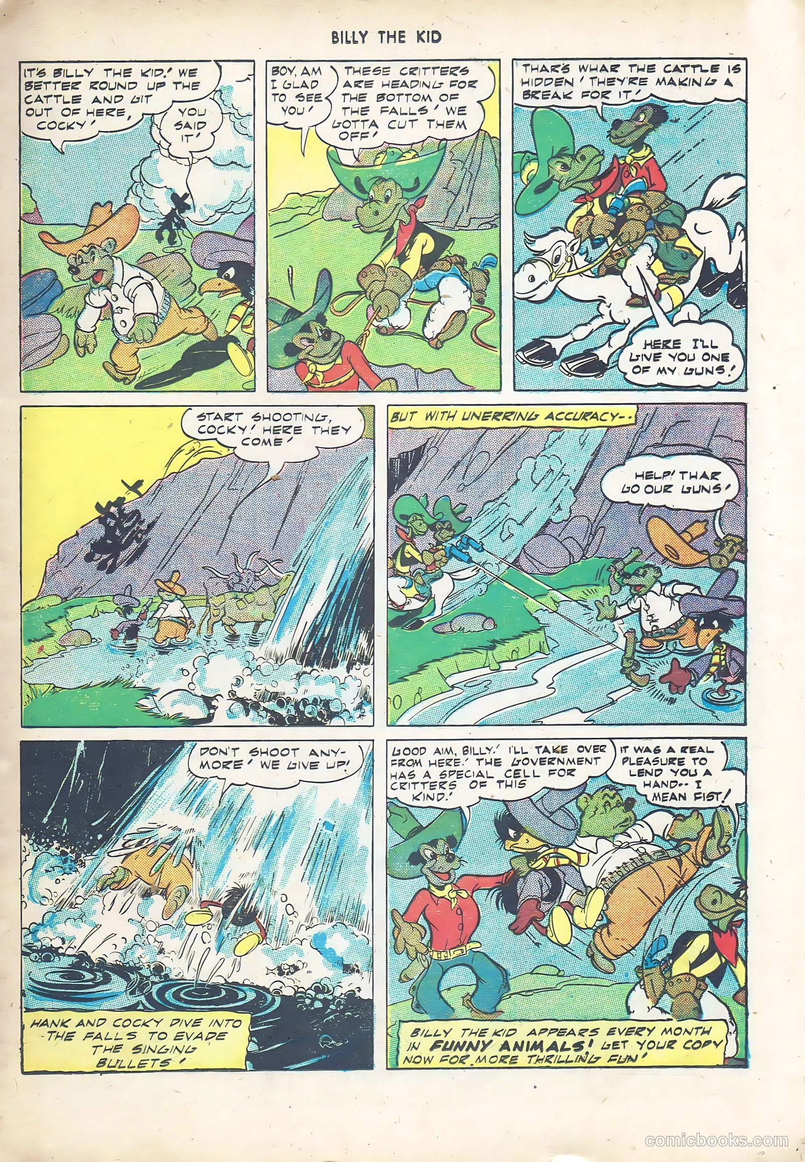 Billy the Kid and Oscar #1 (1945) — page 11 of 36